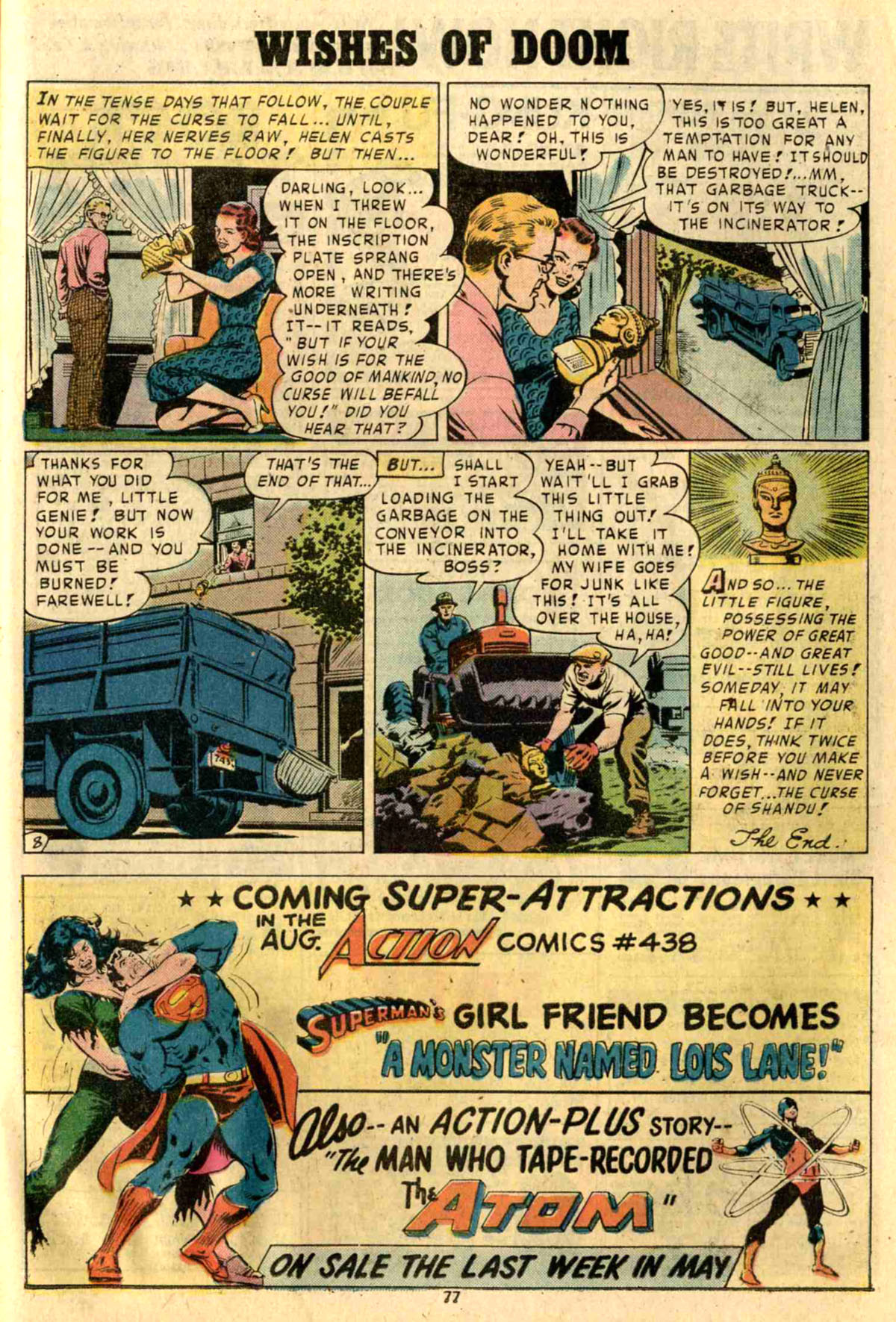 Read online House of Mystery (1951) comic -  Issue #226 - 77