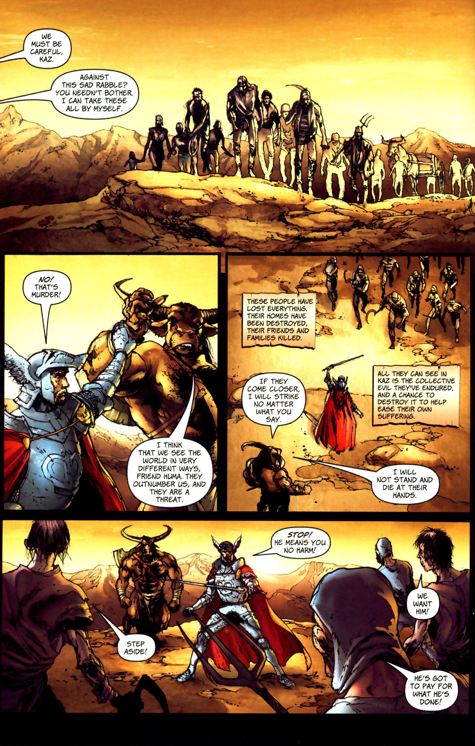 Read online Dragonlance: The Legend of Huma comic -  Issue #1 - 20