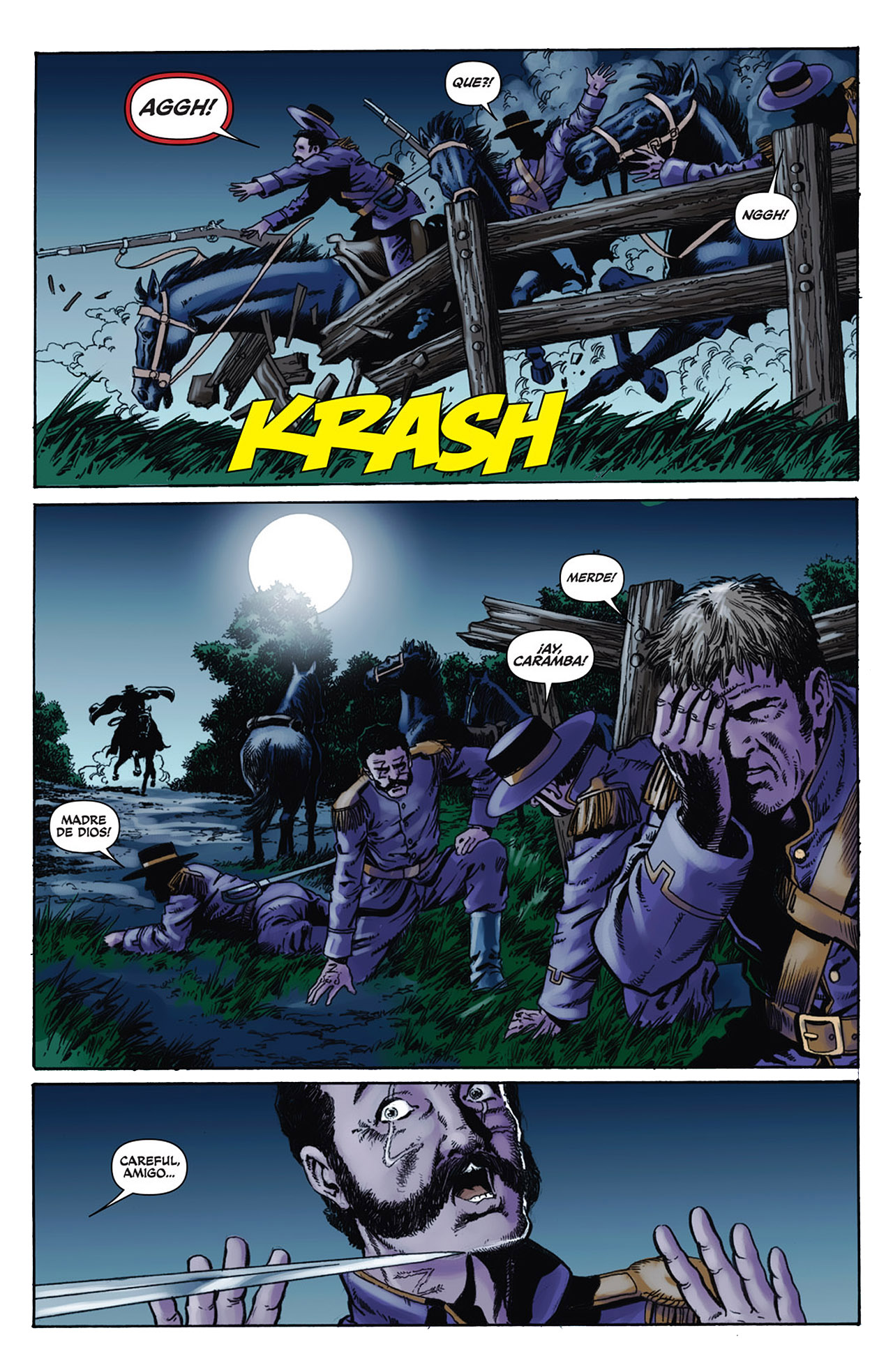 Read online Zorro Rides Again comic -  Issue #3 - 18