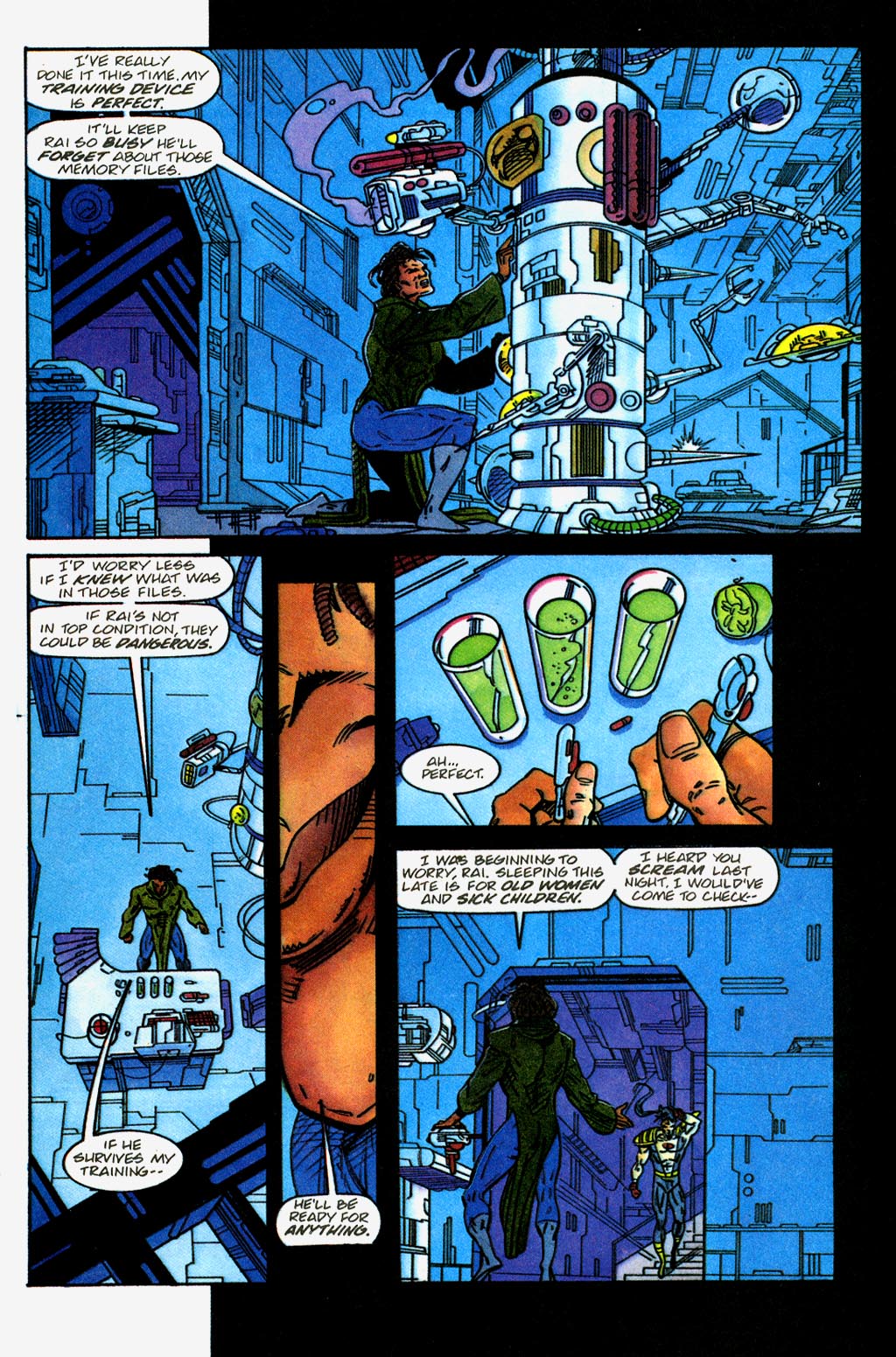 Read online Rai (1992) comic -  Issue #31 - 17