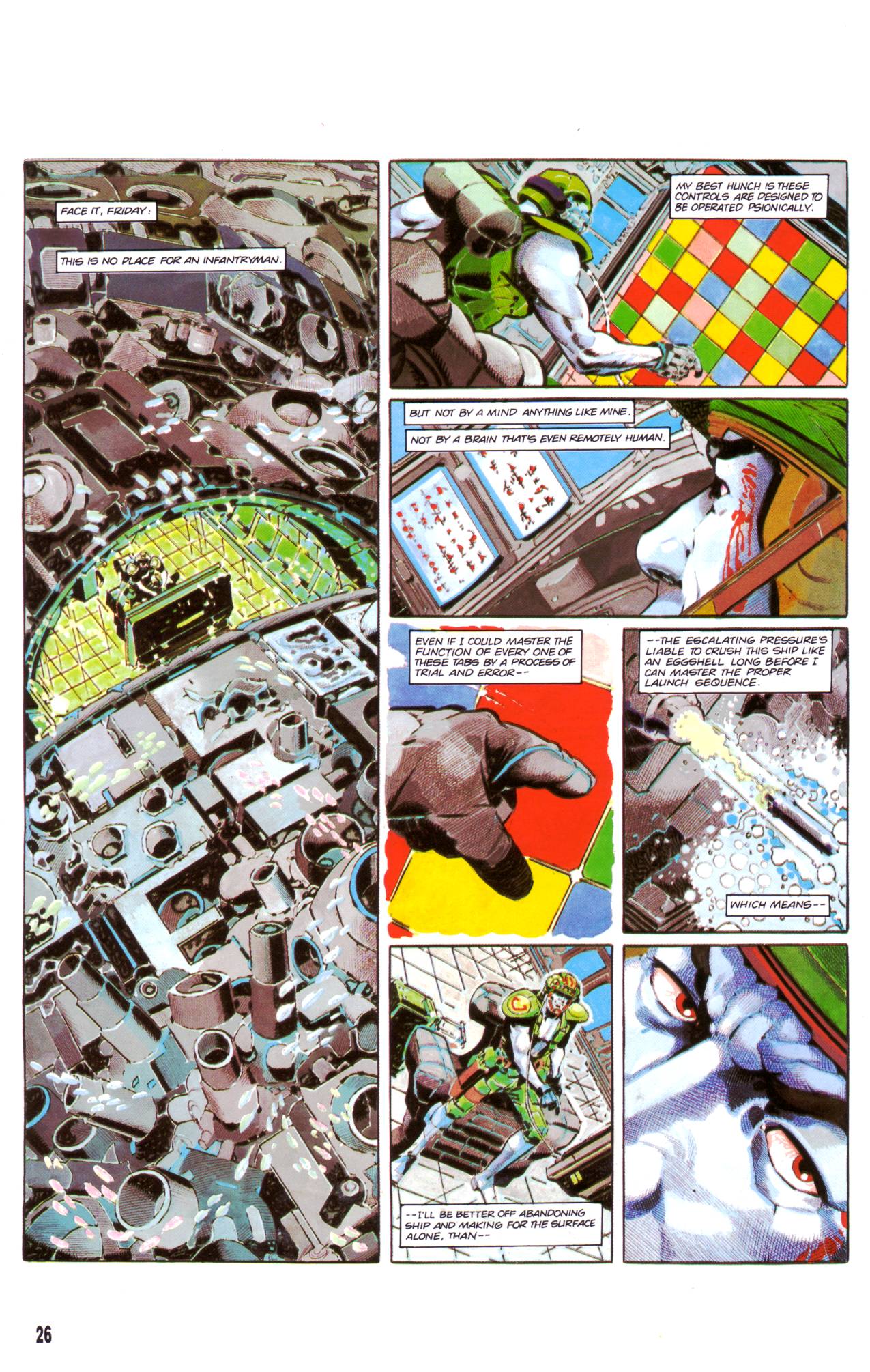 Read online Rogue Trooper:  The Final Warrior comic -  Issue #7 - 27