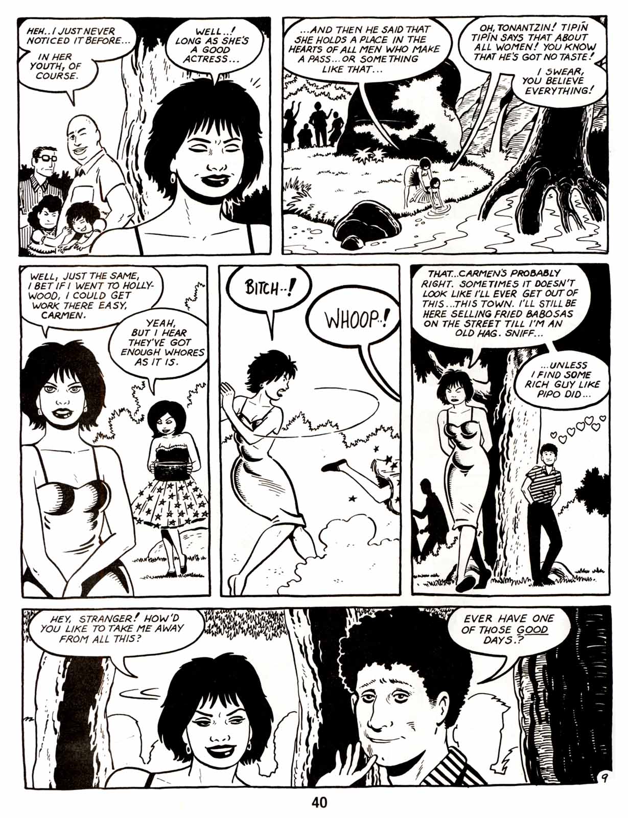 Read online Love and Rockets (1982) comic -  Issue #10 - 42