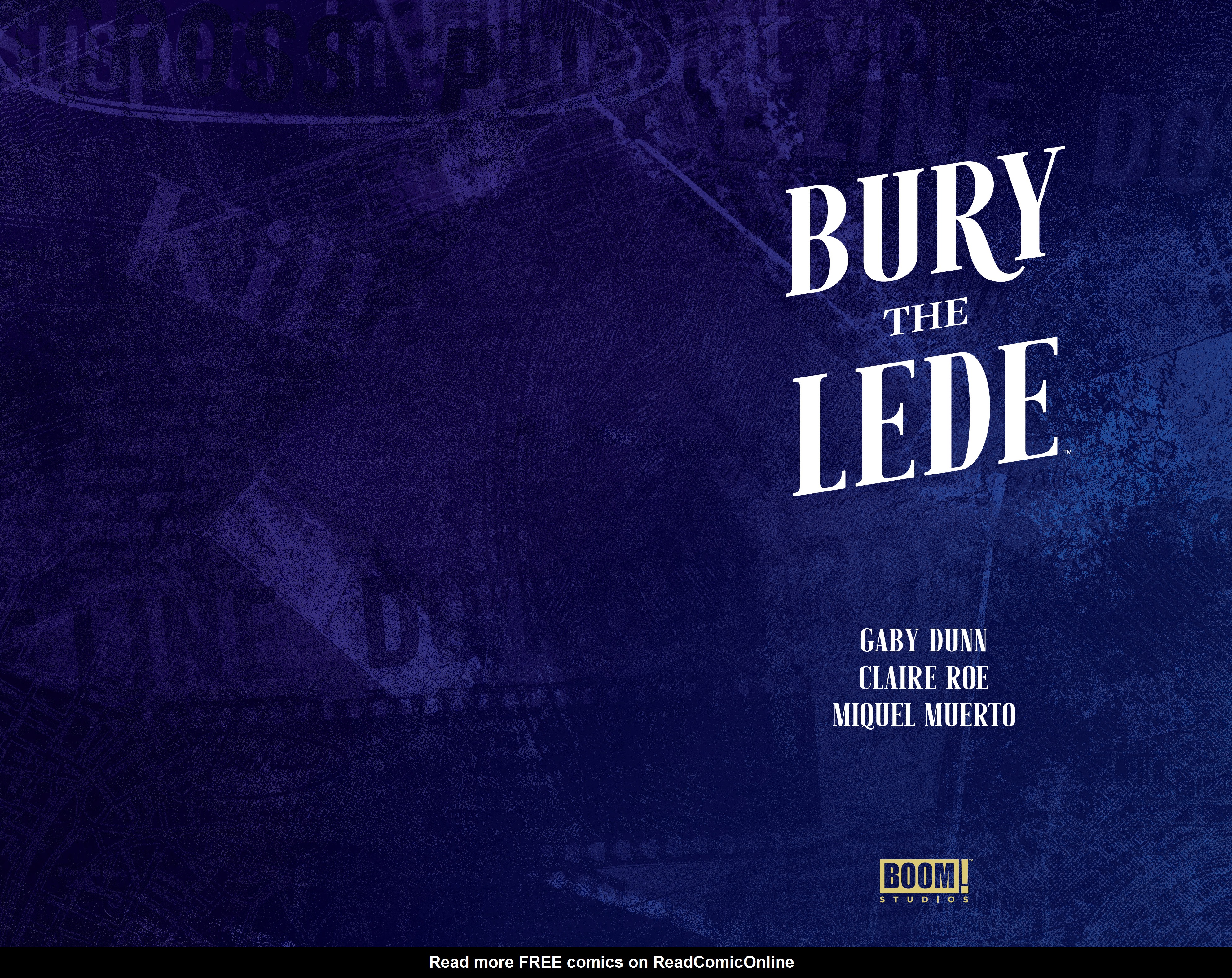Read online Bury the Lede comic -  Issue # TPB - 2