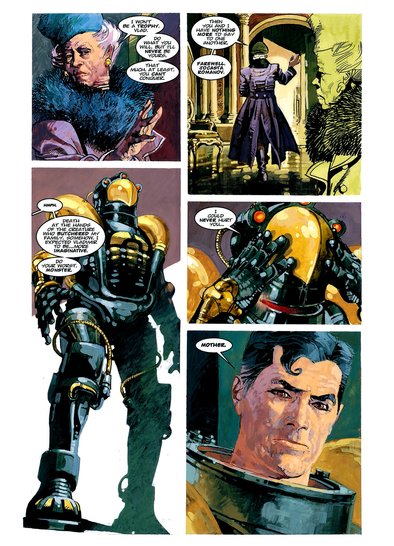 Read online Nikolai Dante comic -  Issue # TPB 5 - 121