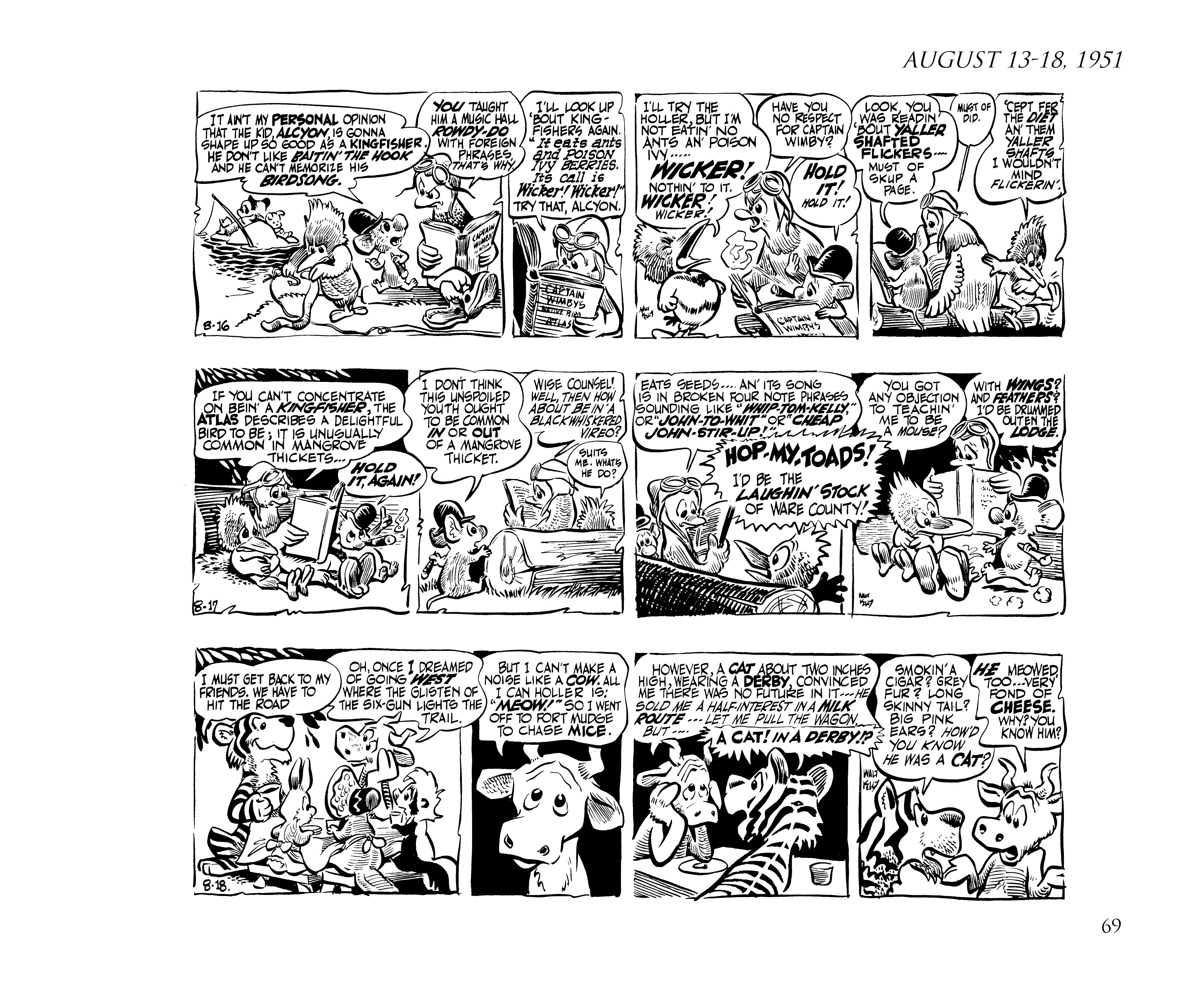 Read online Pogo by Walt Kelly: The Complete Syndicated Comic Strips comic -  Issue # TPB 2 (Part 1) - 87