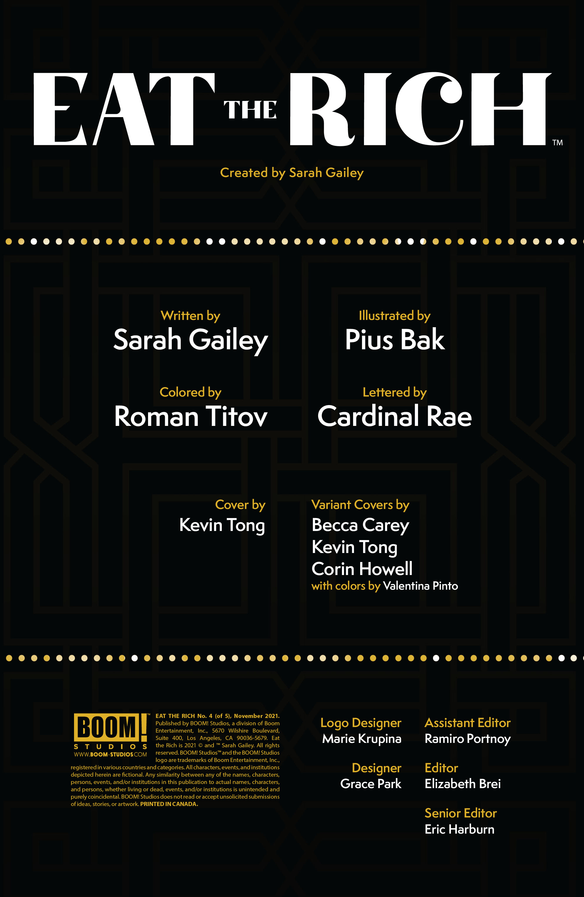 Read online Eat the Rich comic -  Issue #4 - 2