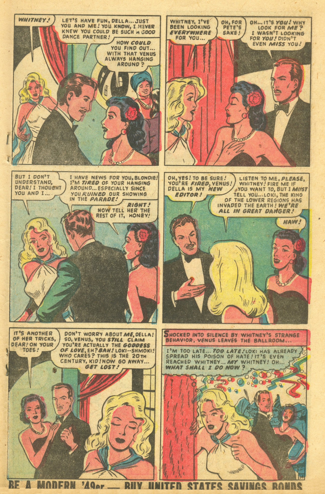 Read online Venus (1948) comic -  Issue #6 - 23