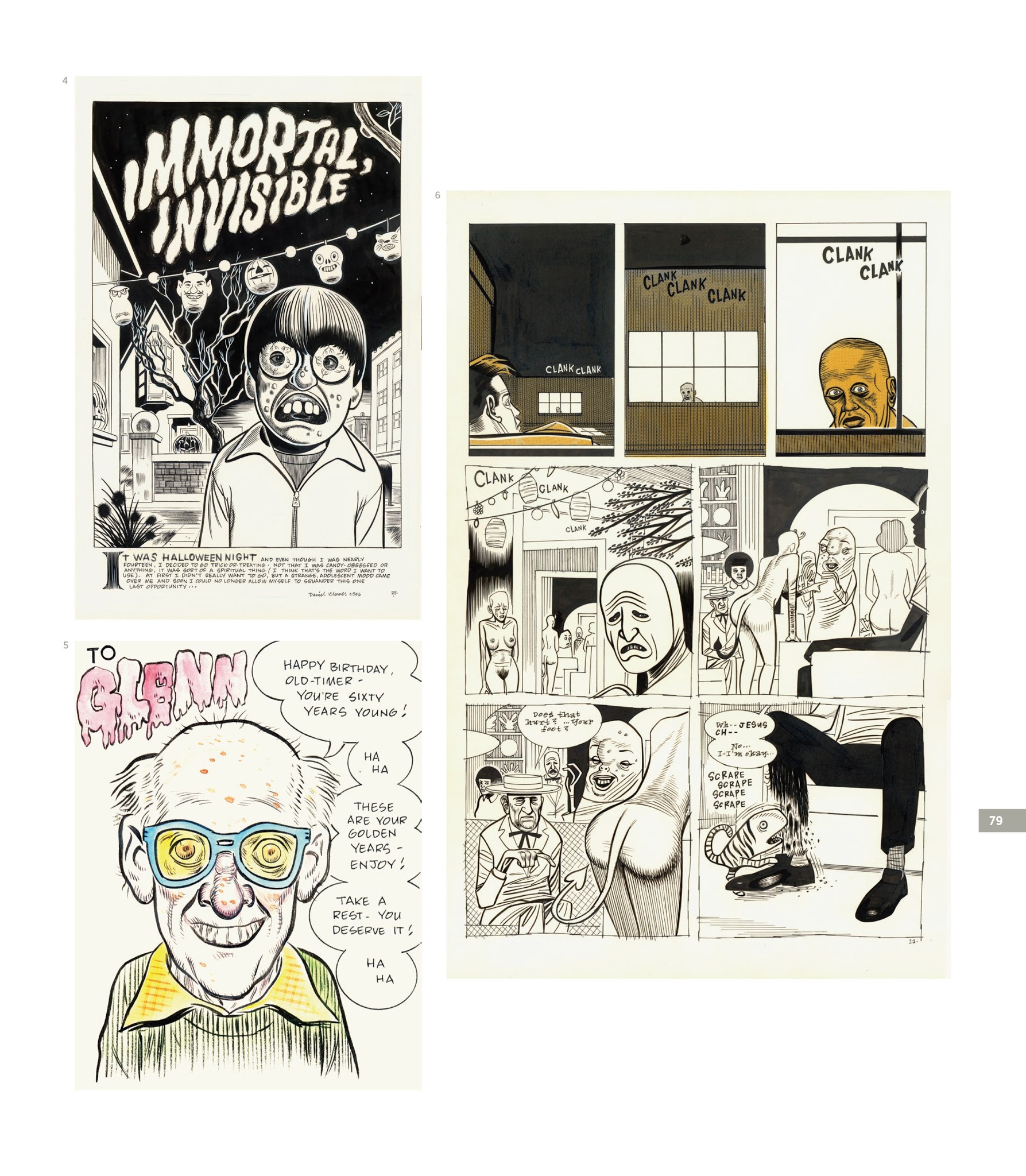 Read online The Blighted Eye: Original Comic Art From the Glenn Bray Collection comic -  Issue # TPB - 78