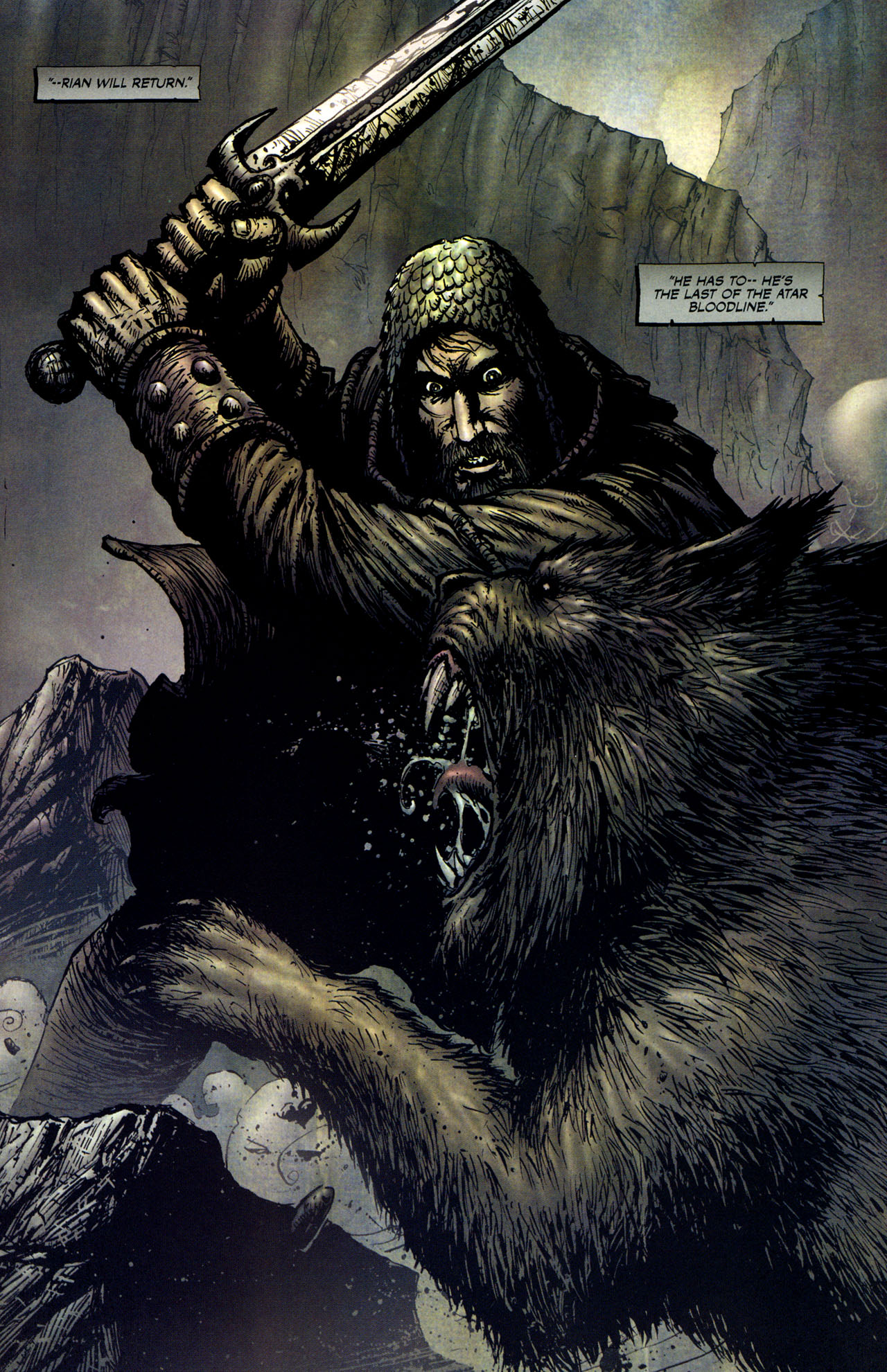 Read online Frank Frazetta's Death Dealer comic -  Issue #3 - 15