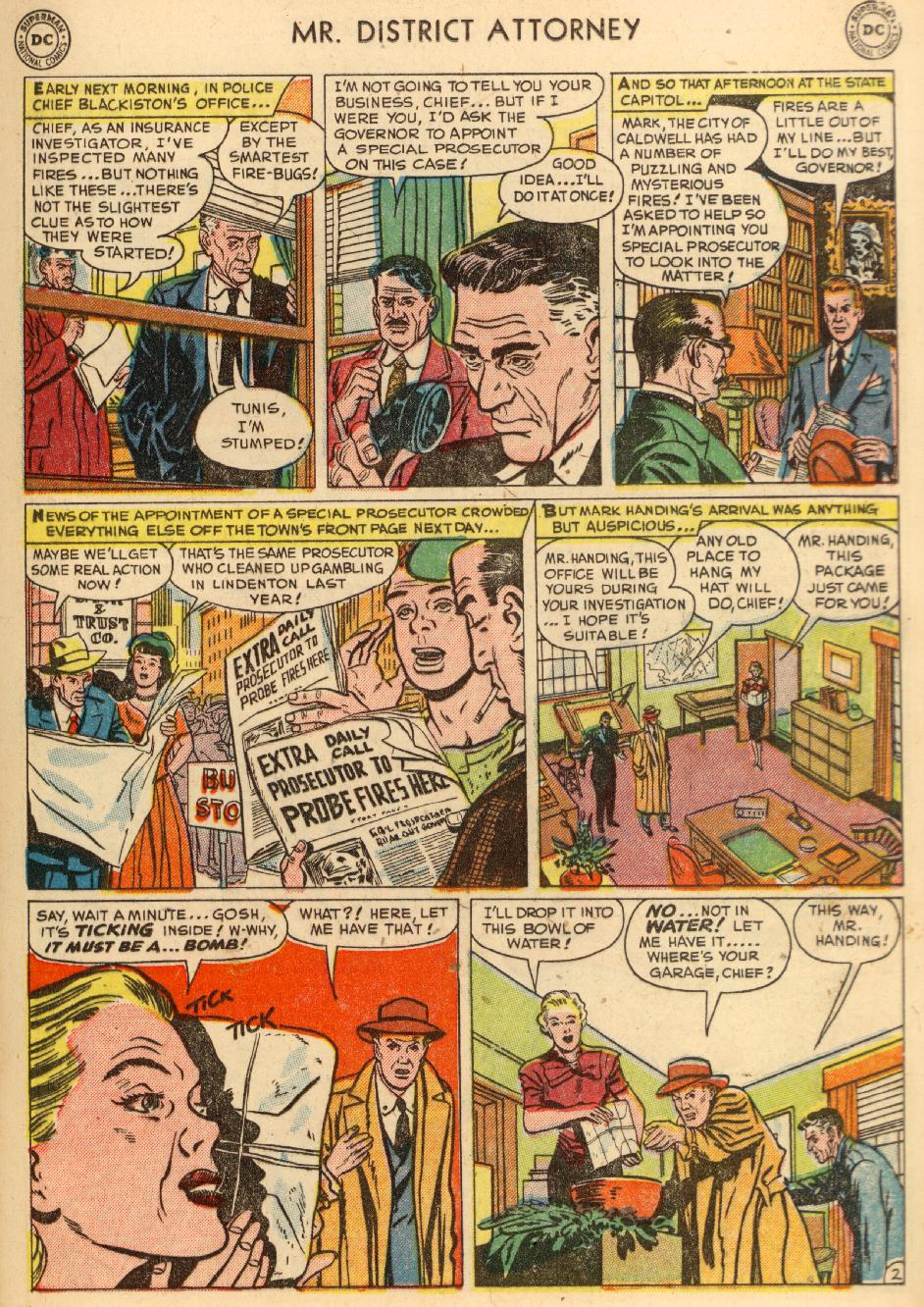 Read online Mr. District Attorney comic -  Issue #27 - 27