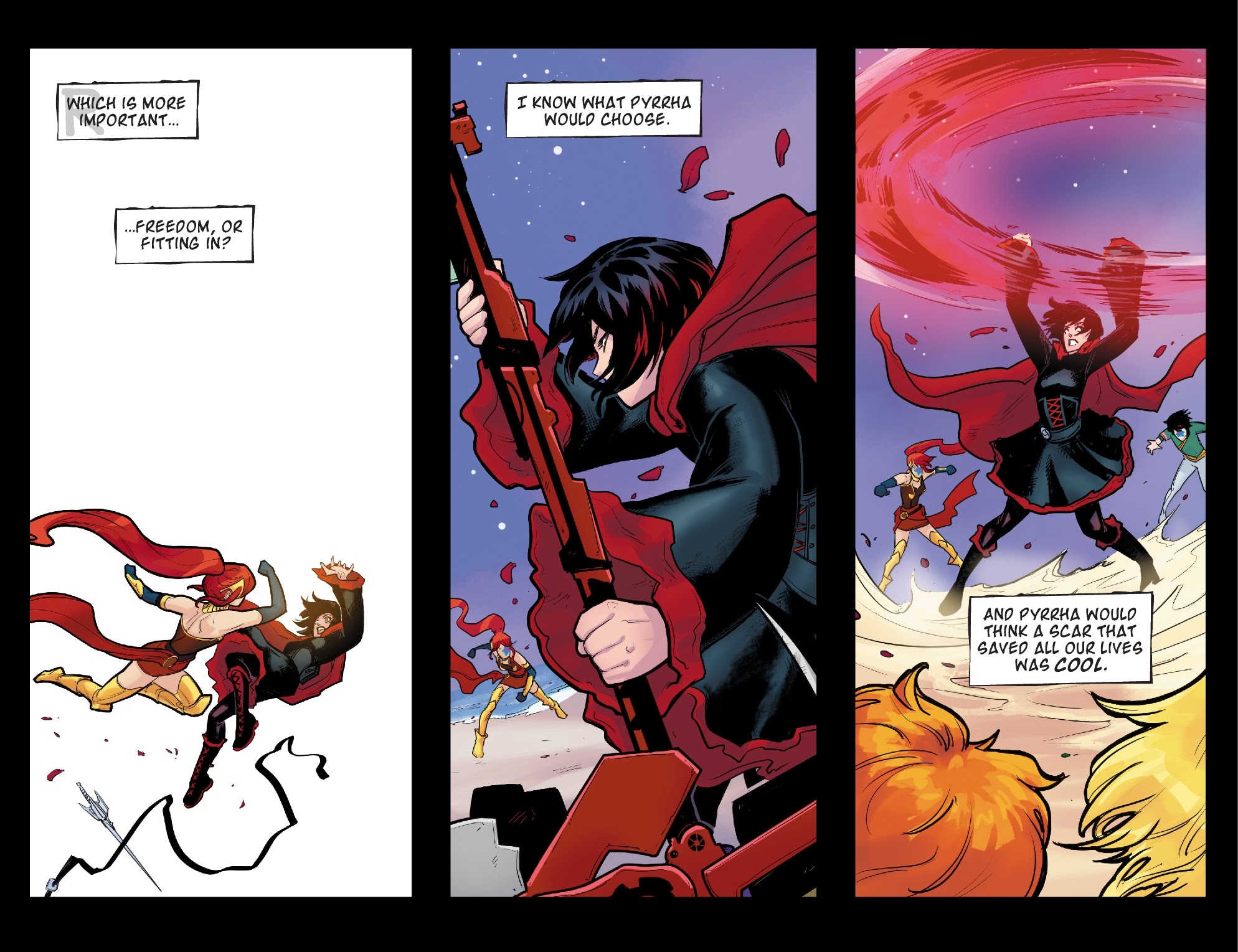 Read online RWBY/Justice League comic -  Issue #13 - 16