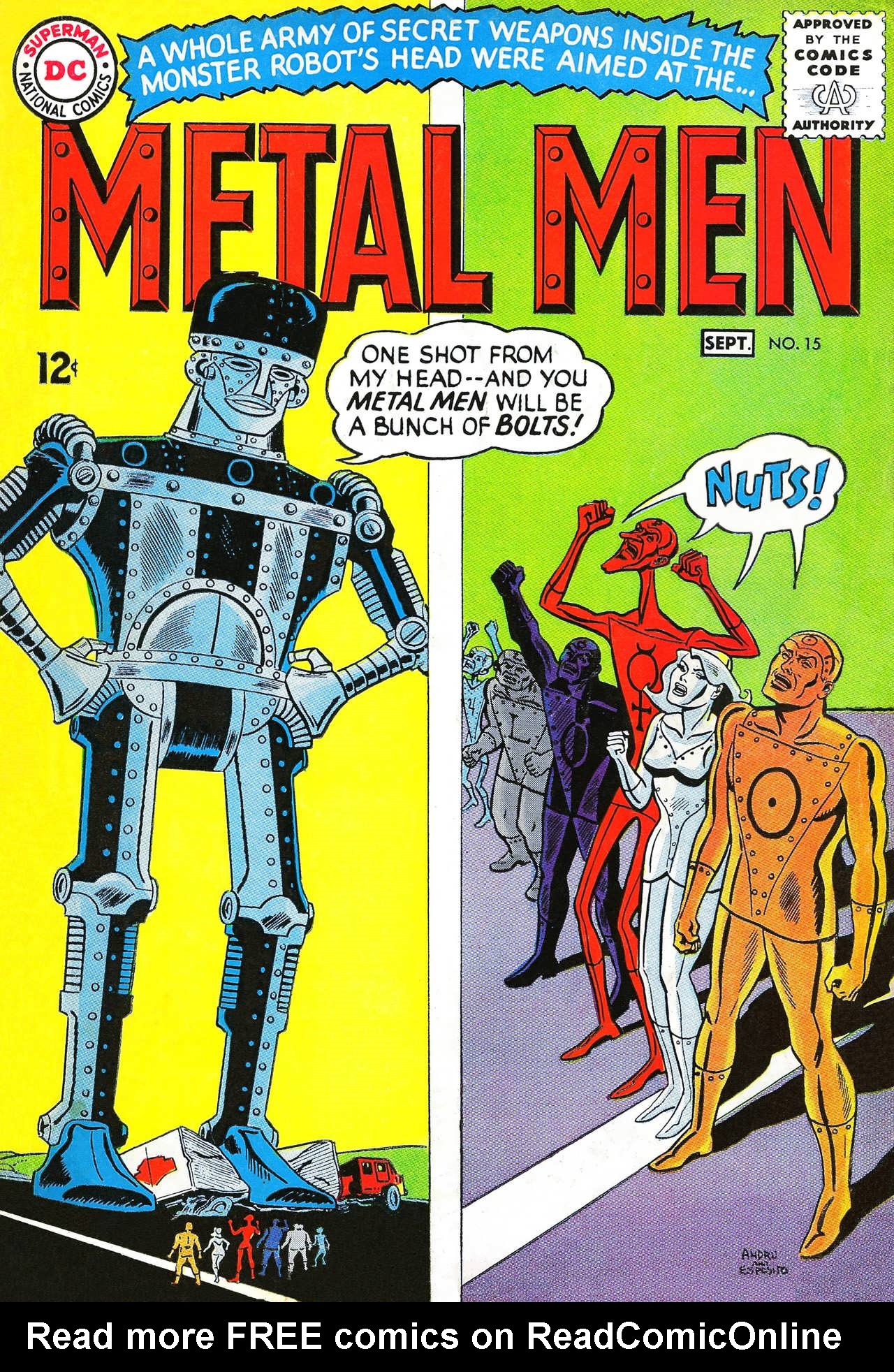 Metal Men (1963) Issue #15 #15 - English 1