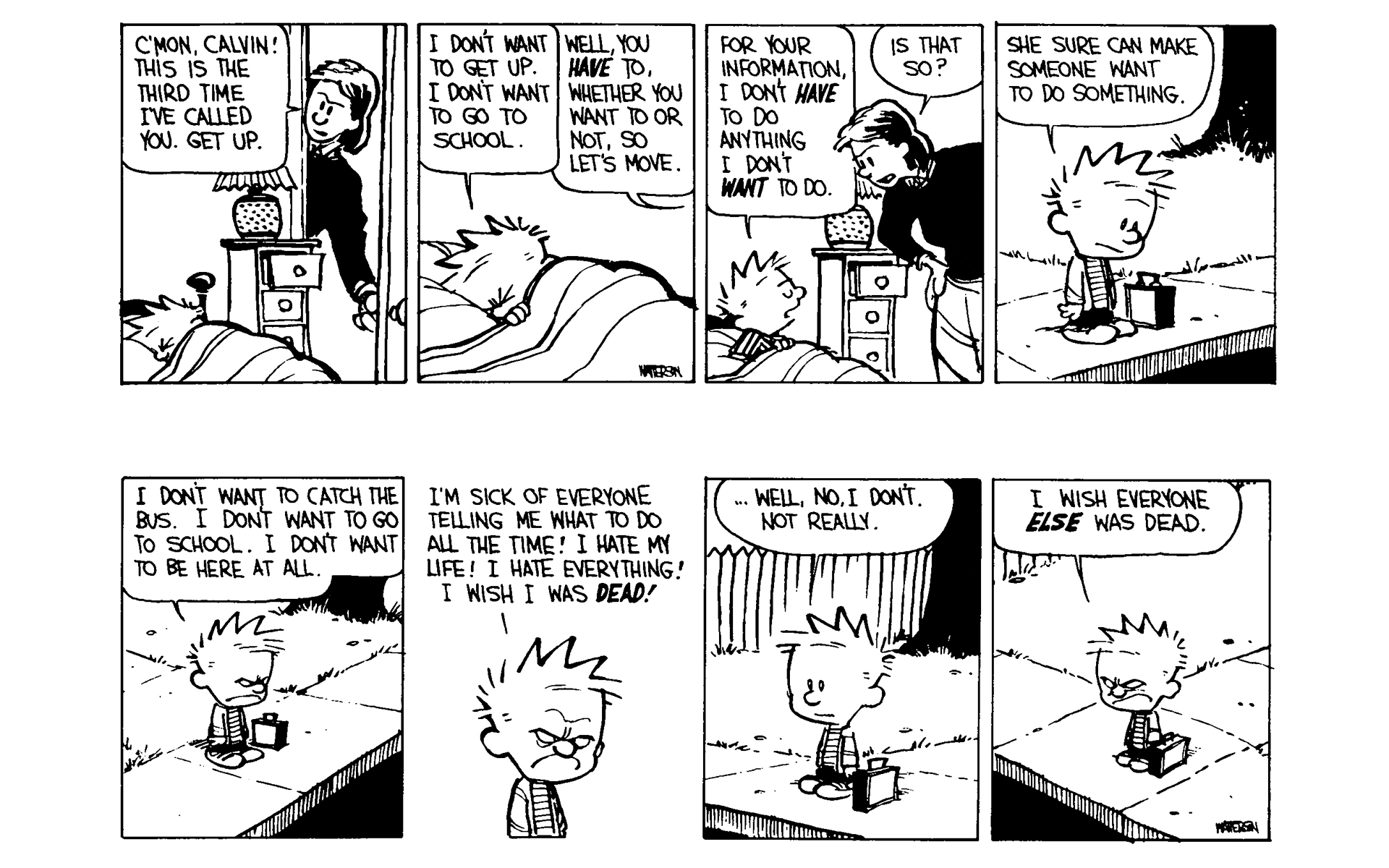 Read online Calvin and Hobbes comic -  Issue #5 - 68