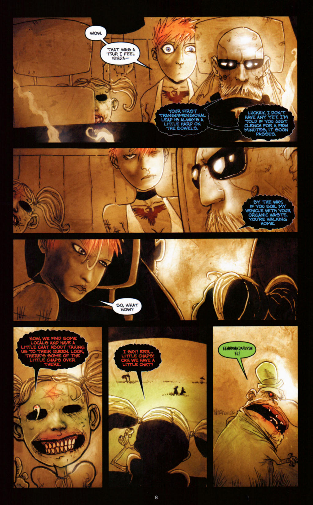 Read online Wormwood: Gentleman Corpse comic -  Issue #6 - 9