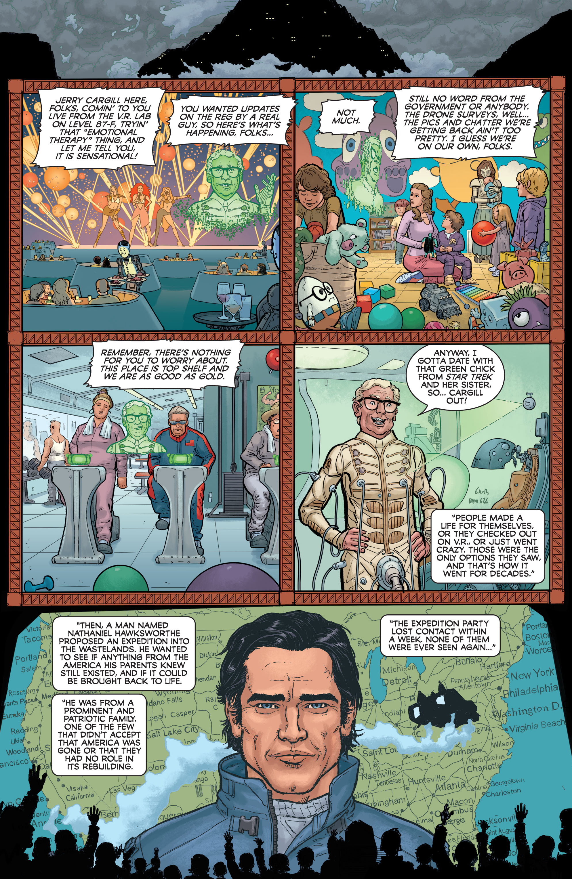 Read online Post Americana comic -  Issue #3 - 14