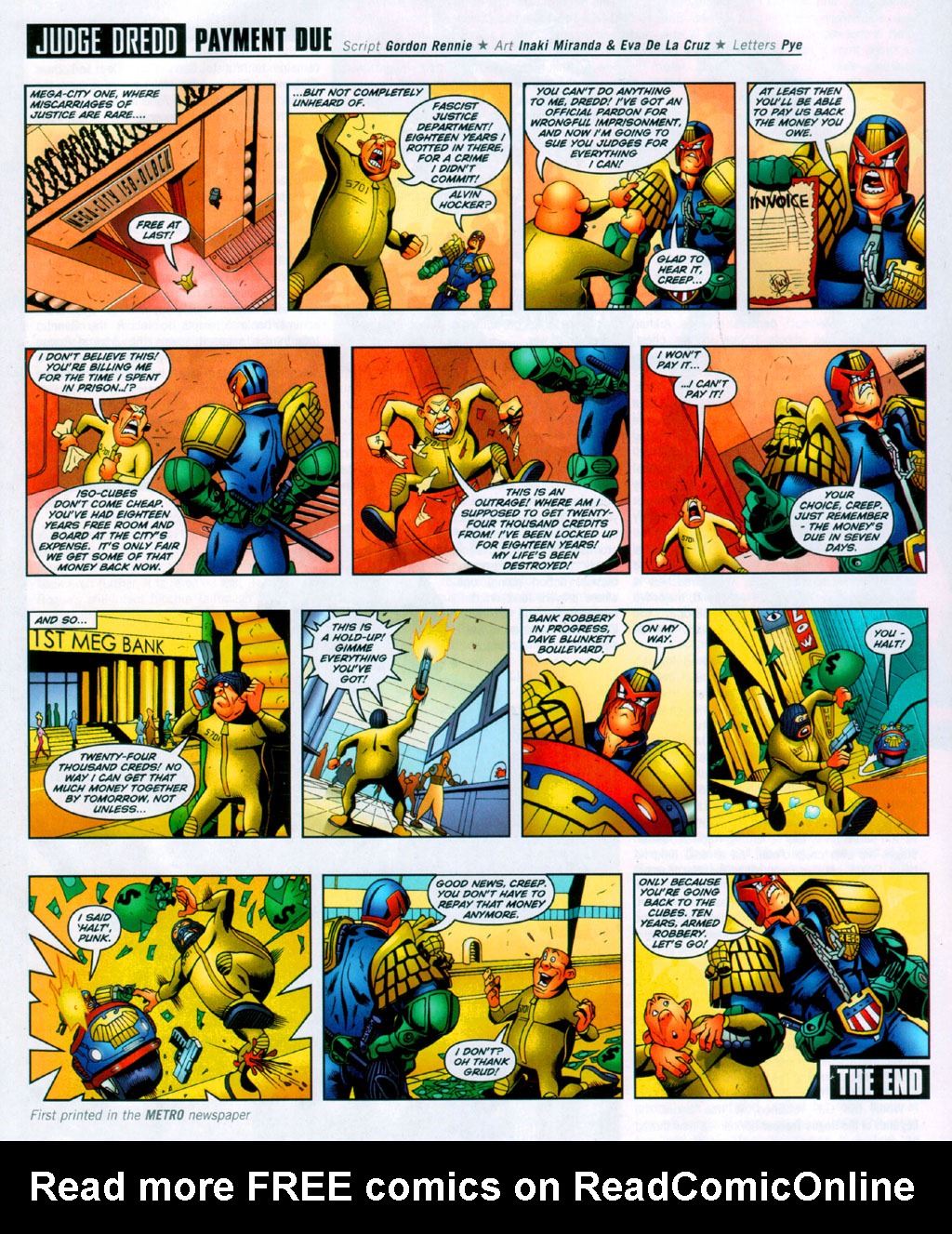 Read online Judge Dredd Megazine (Vol. 5) comic -  Issue #244 - 26