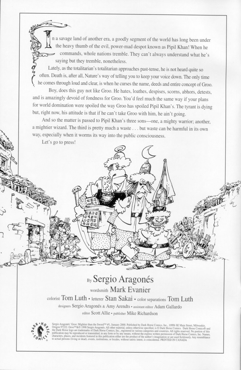 Read online Sergio Aragonés' Groo: Mightier Than the Sword comic -  Issue #1 - 2