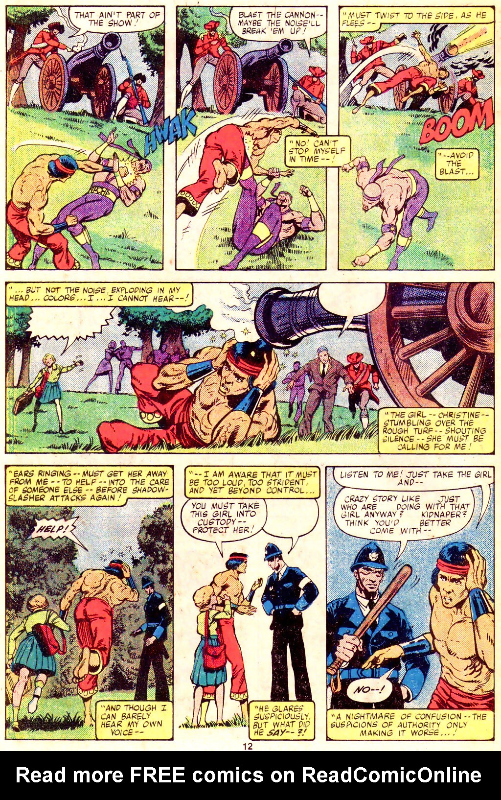 Read online Master of Kung Fu (1974) comic -  Issue #98 - 12