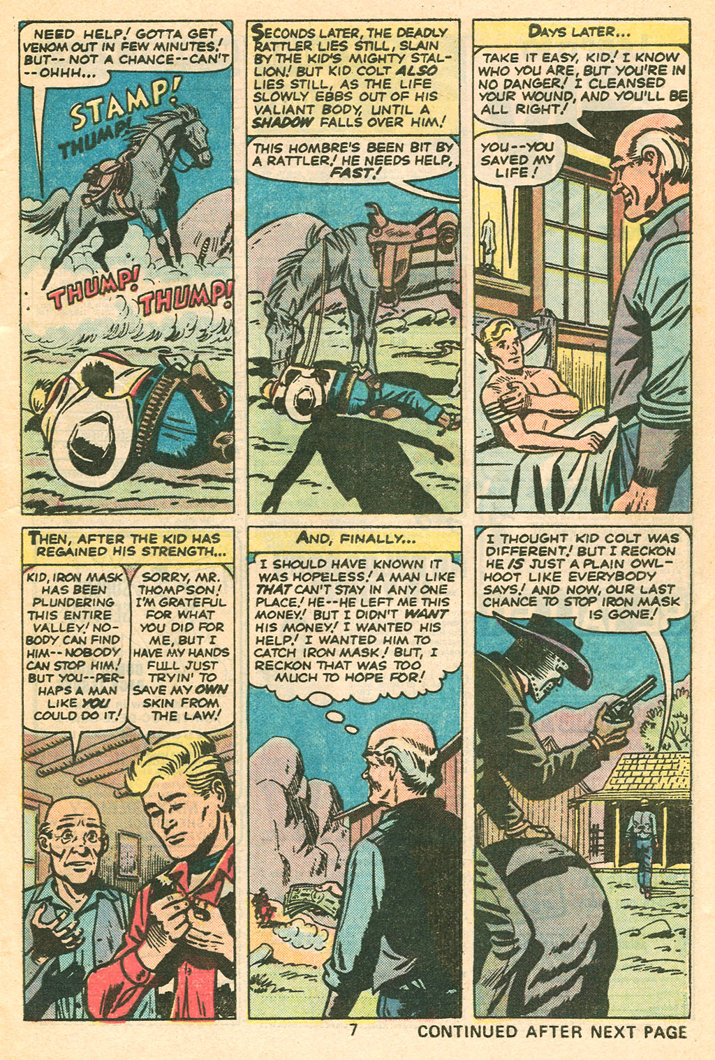 Read online Kid Colt Outlaw comic -  Issue #206 - 9