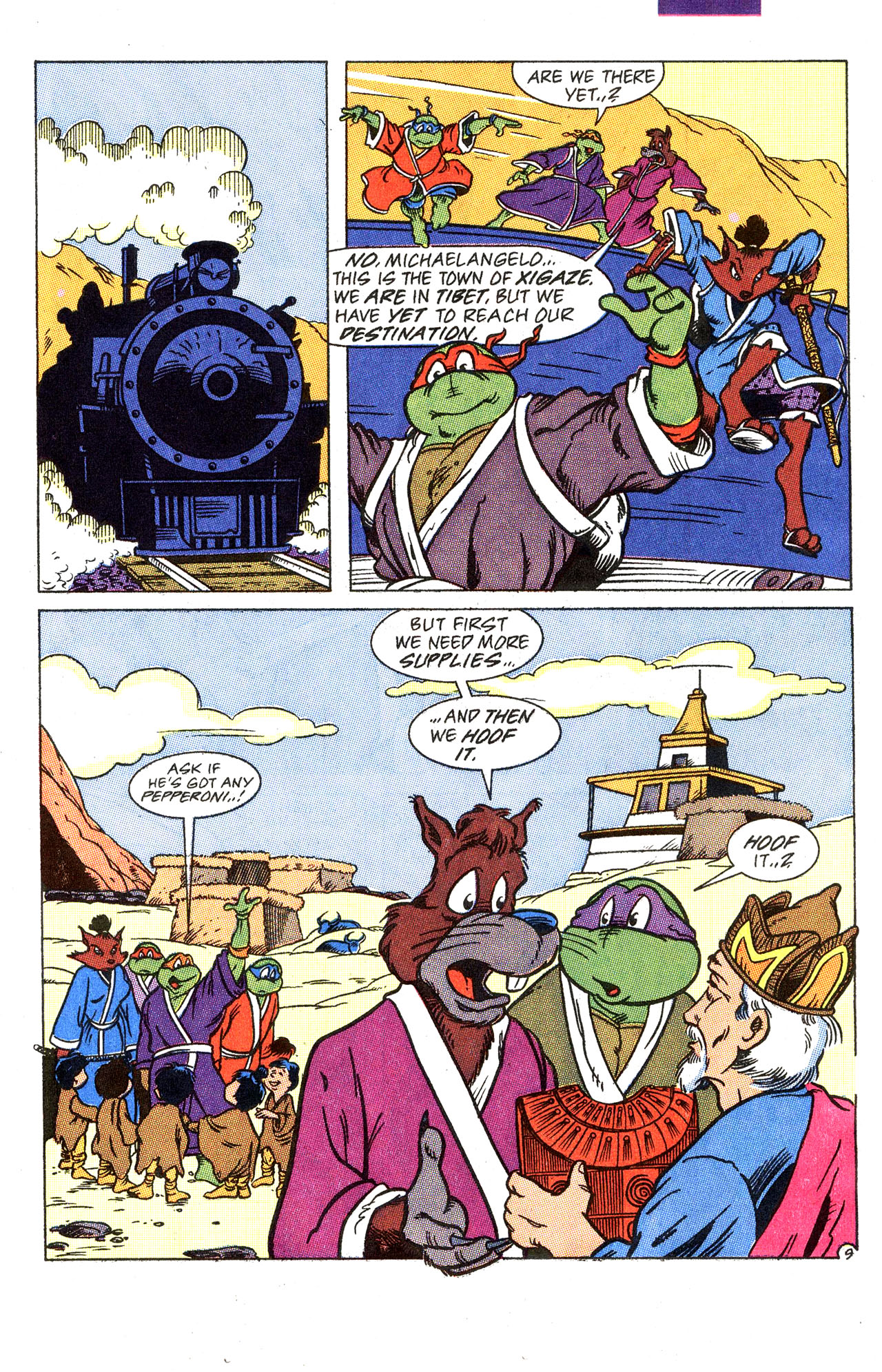 Read online Teenage Mutant Ninja Turtles Adventures (1989) comic -  Issue #33 - 11