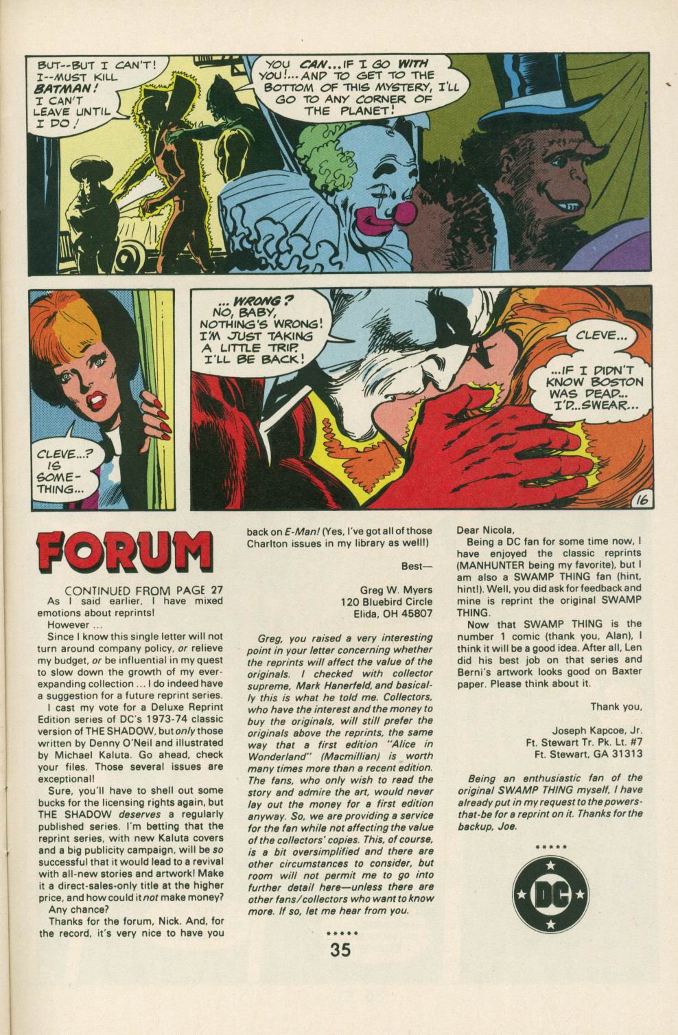 Read online Deadman (1985) comic -  Issue #7 - 35