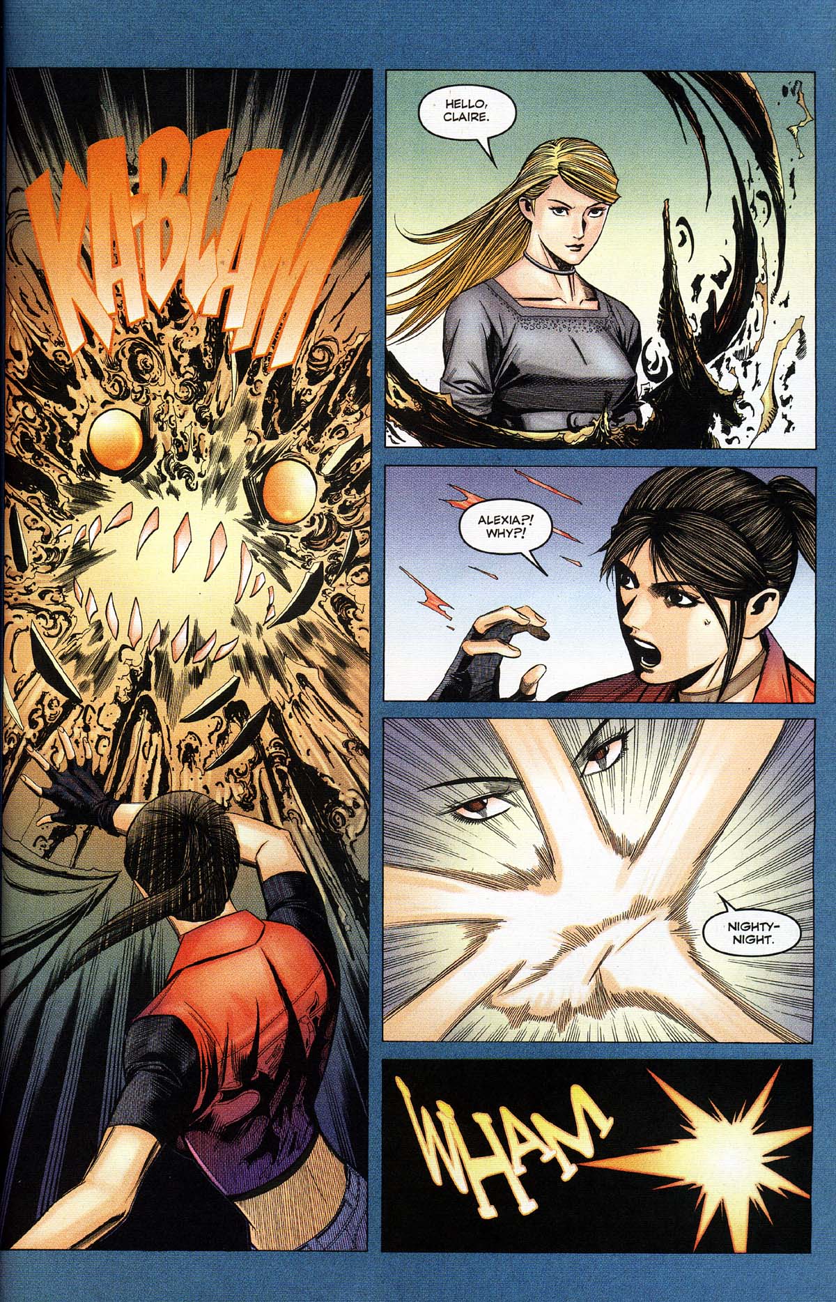 Read online Resident Evil Code: Veronica comic -  Issue #4 - 53