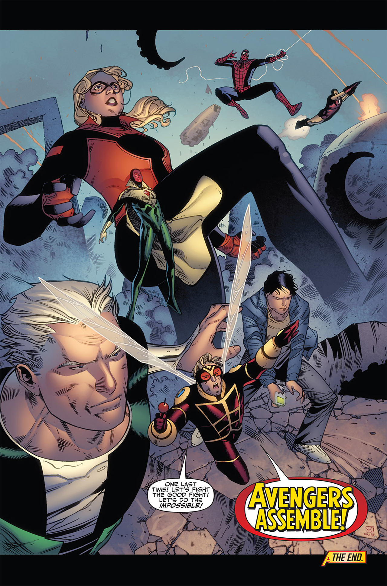 Read online The Mighty Avengers comic -  Issue #36 - 21