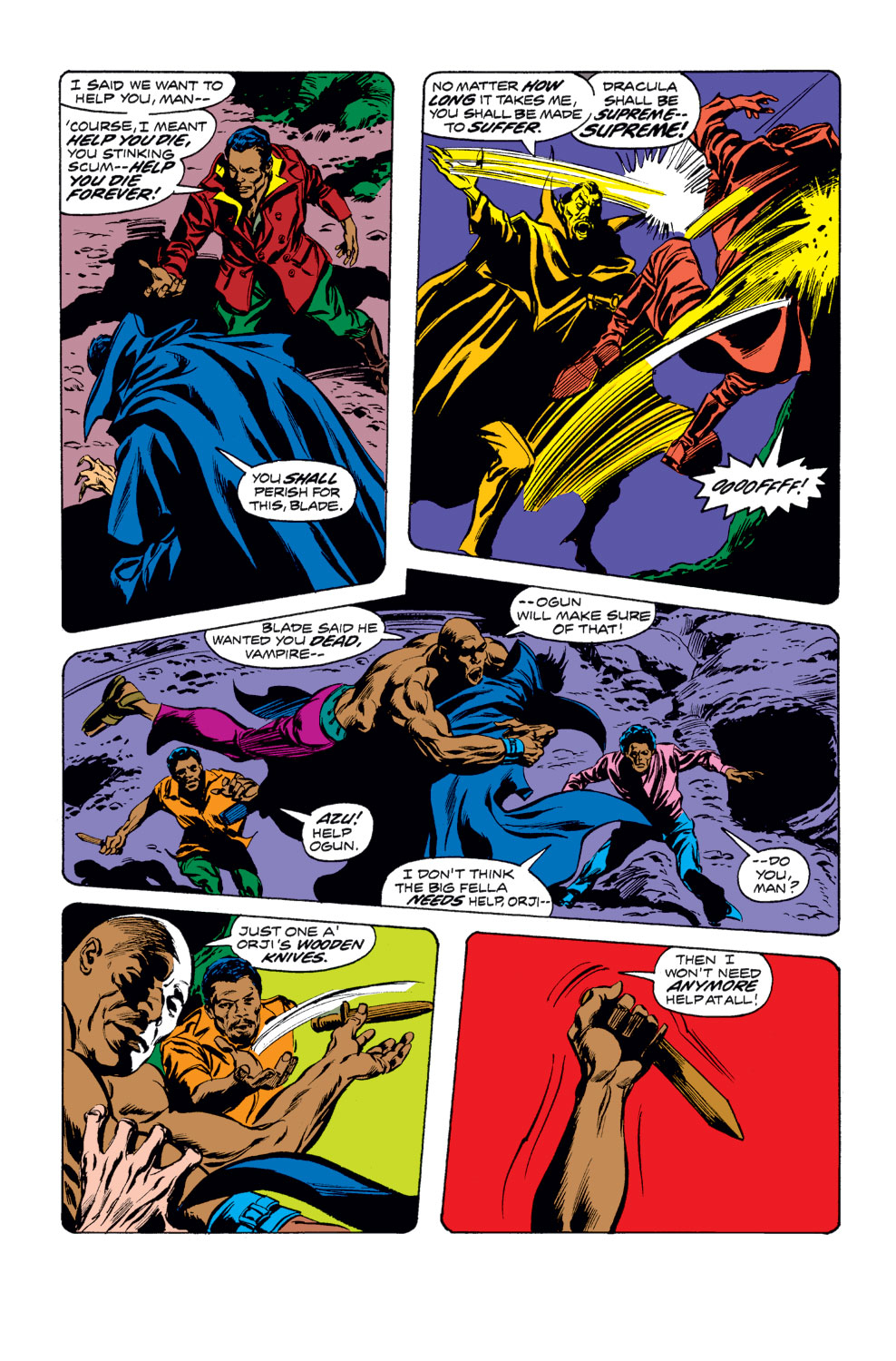 Read online Tomb of Dracula (1972) comic -  Issue #30 - 17