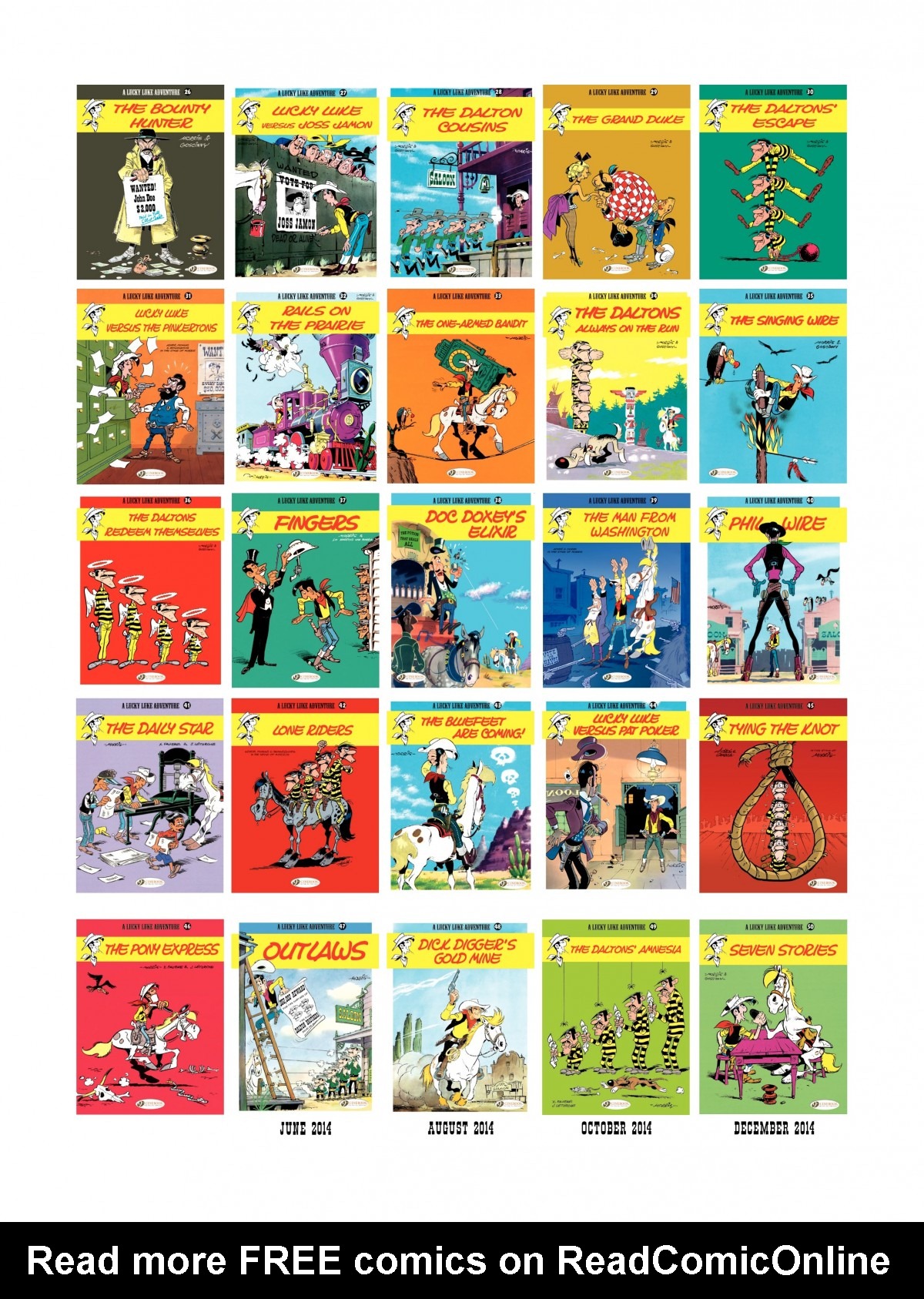 Read online A Lucky Luke Adventure comic -  Issue #46 - 48