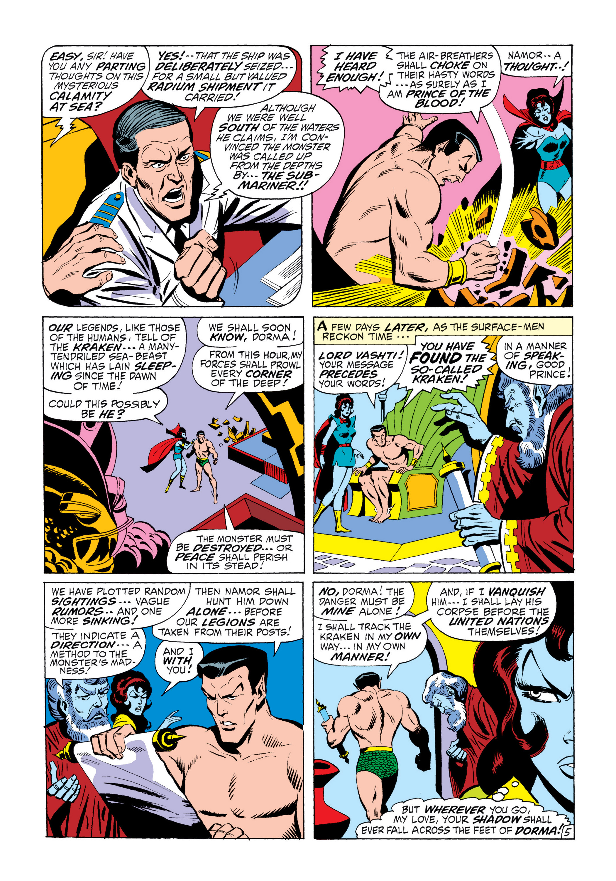 Read online Marvel Masterworks: The Sub-Mariner comic -  Issue # TPB 5 (Part 1) - 34
