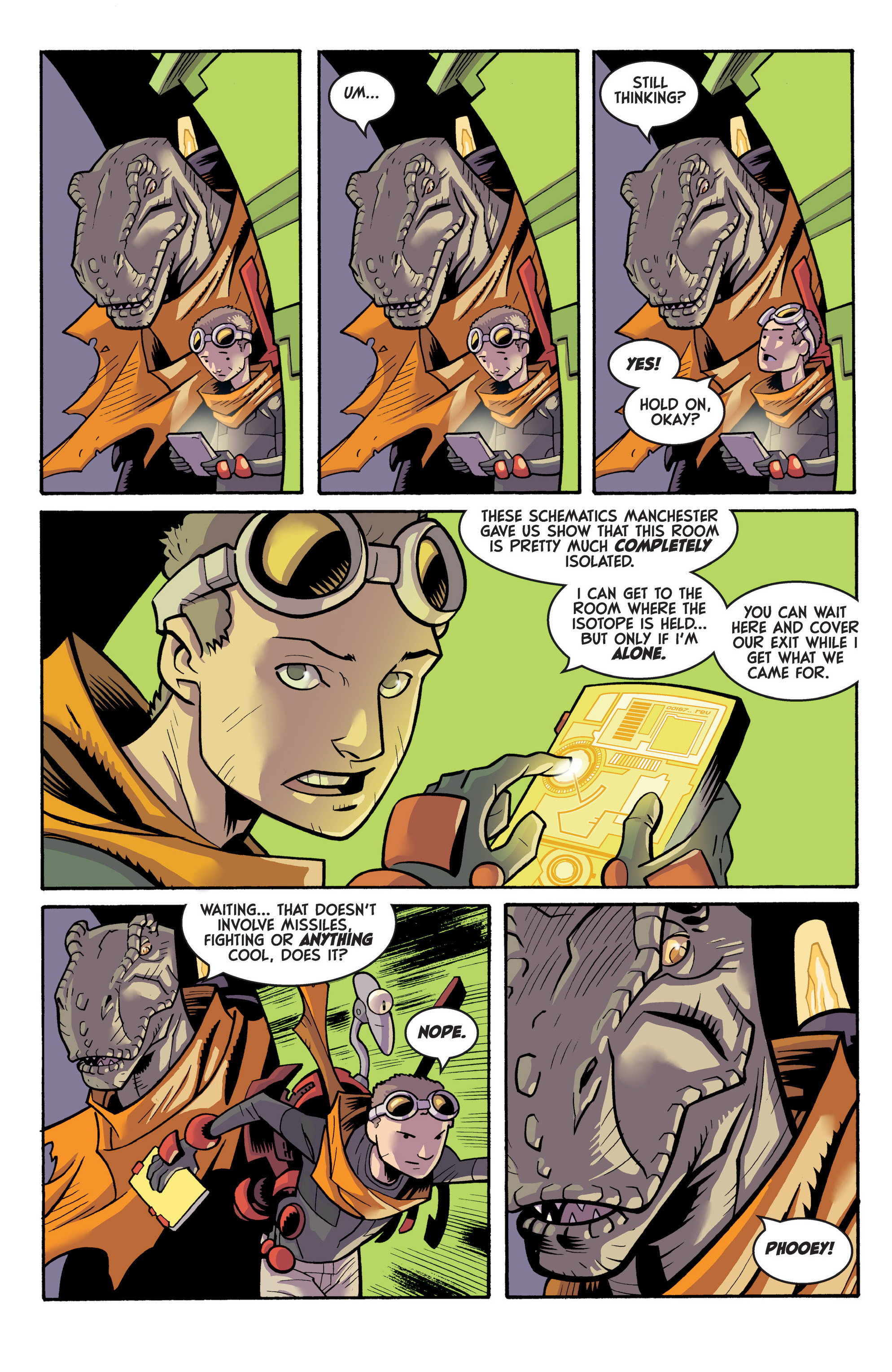 Read online Super Dinosaur (2011) comic -  Issue #21 - 11