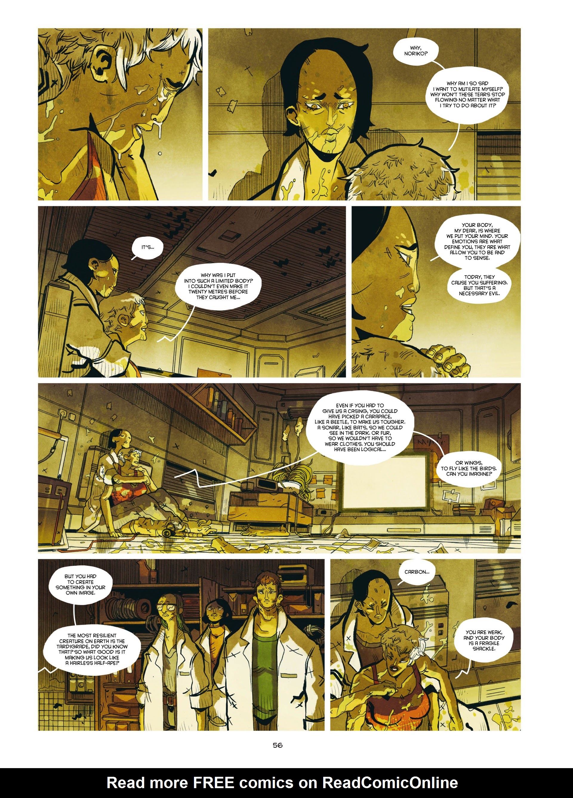 Read online Carbon & Silicon (2020) comic -  Issue # TPB (Part 1) - 55