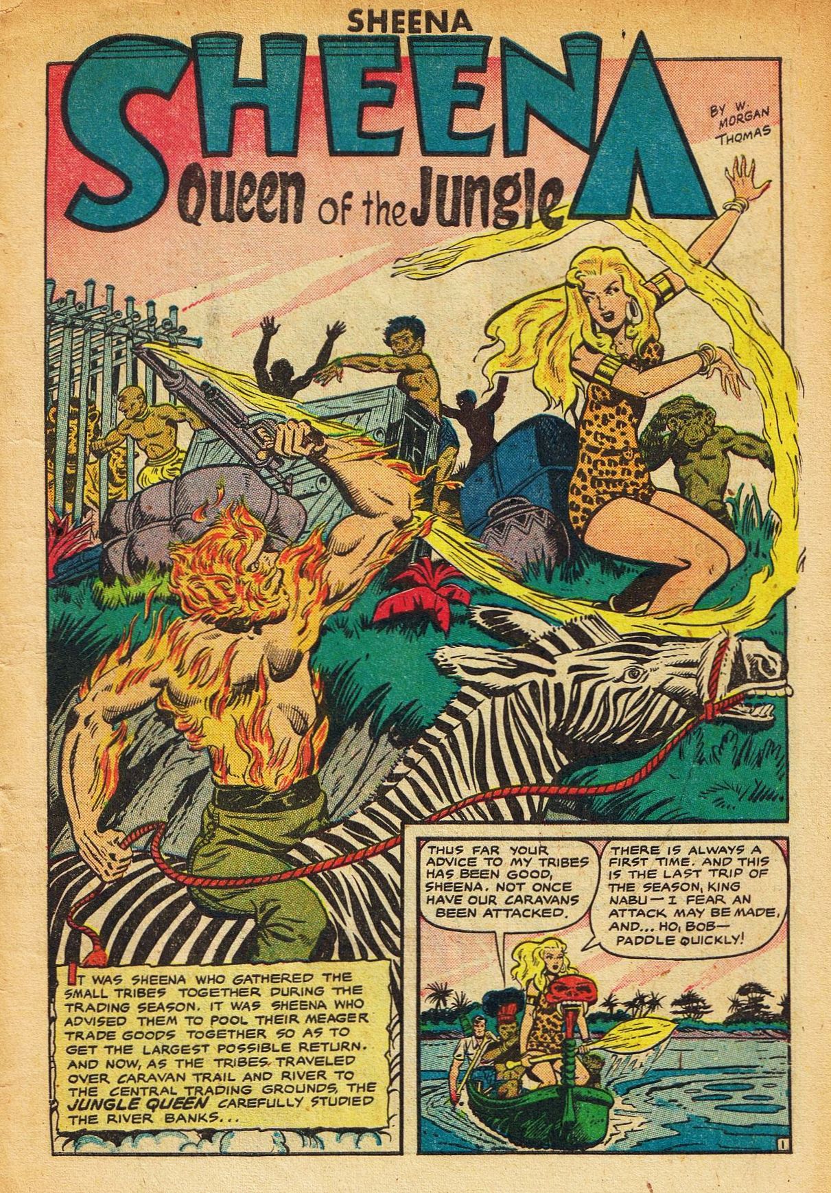 Read online Sheena, Queen of the Jungle (1942) comic -  Issue #11 - 3