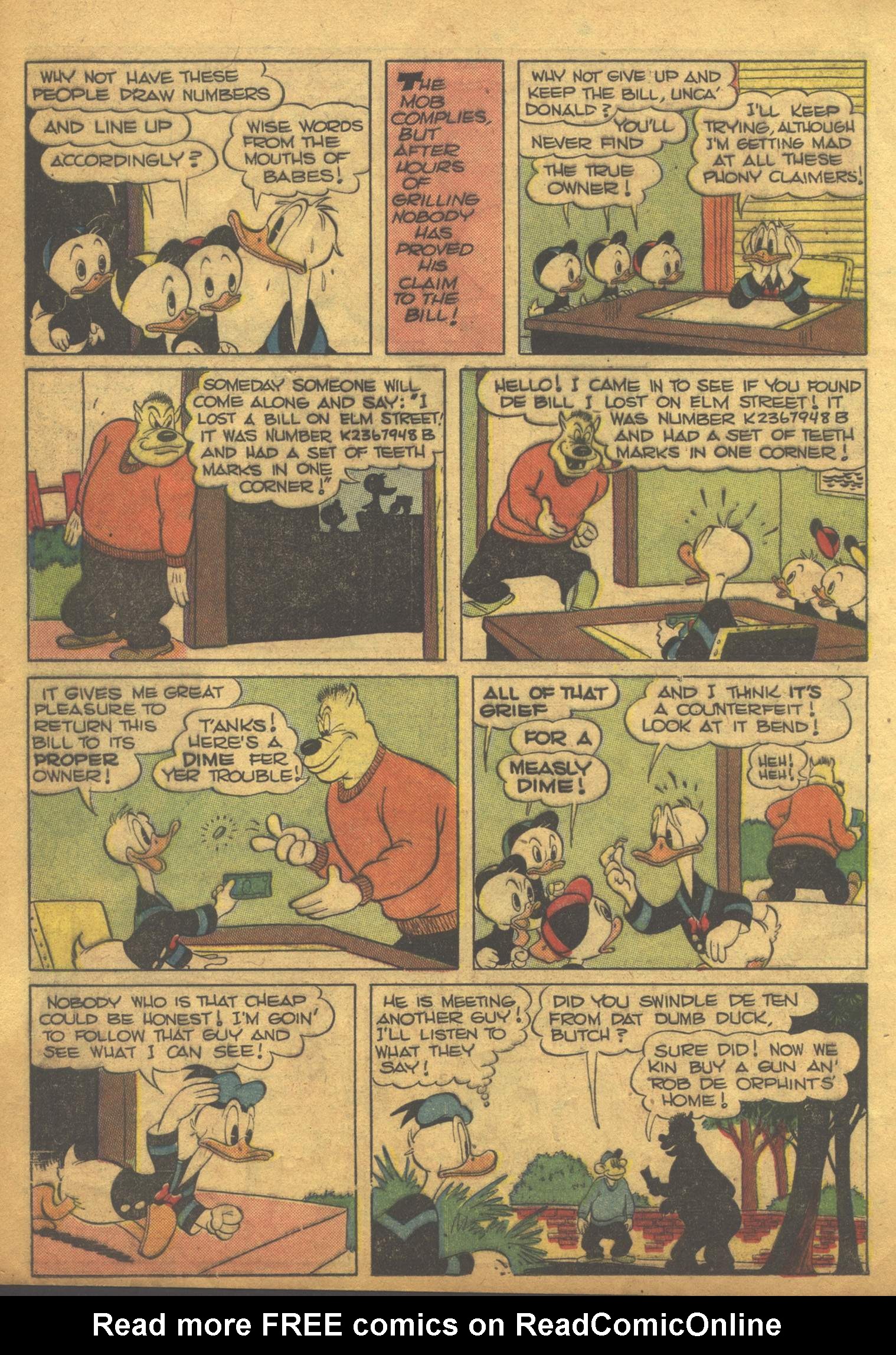 Read online Walt Disney's Comics and Stories comic -  Issue #63 - 10