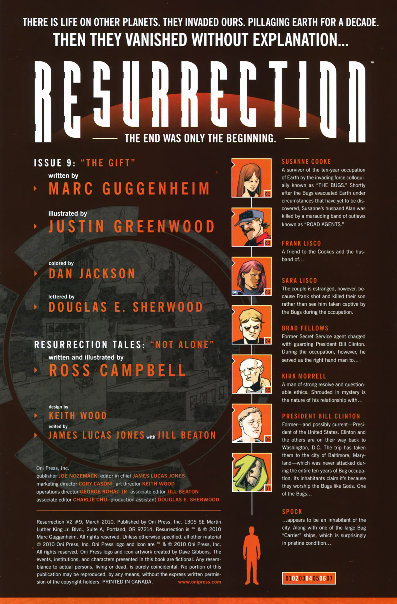 Read online Resurrection (2009) comic -  Issue #9 - 2