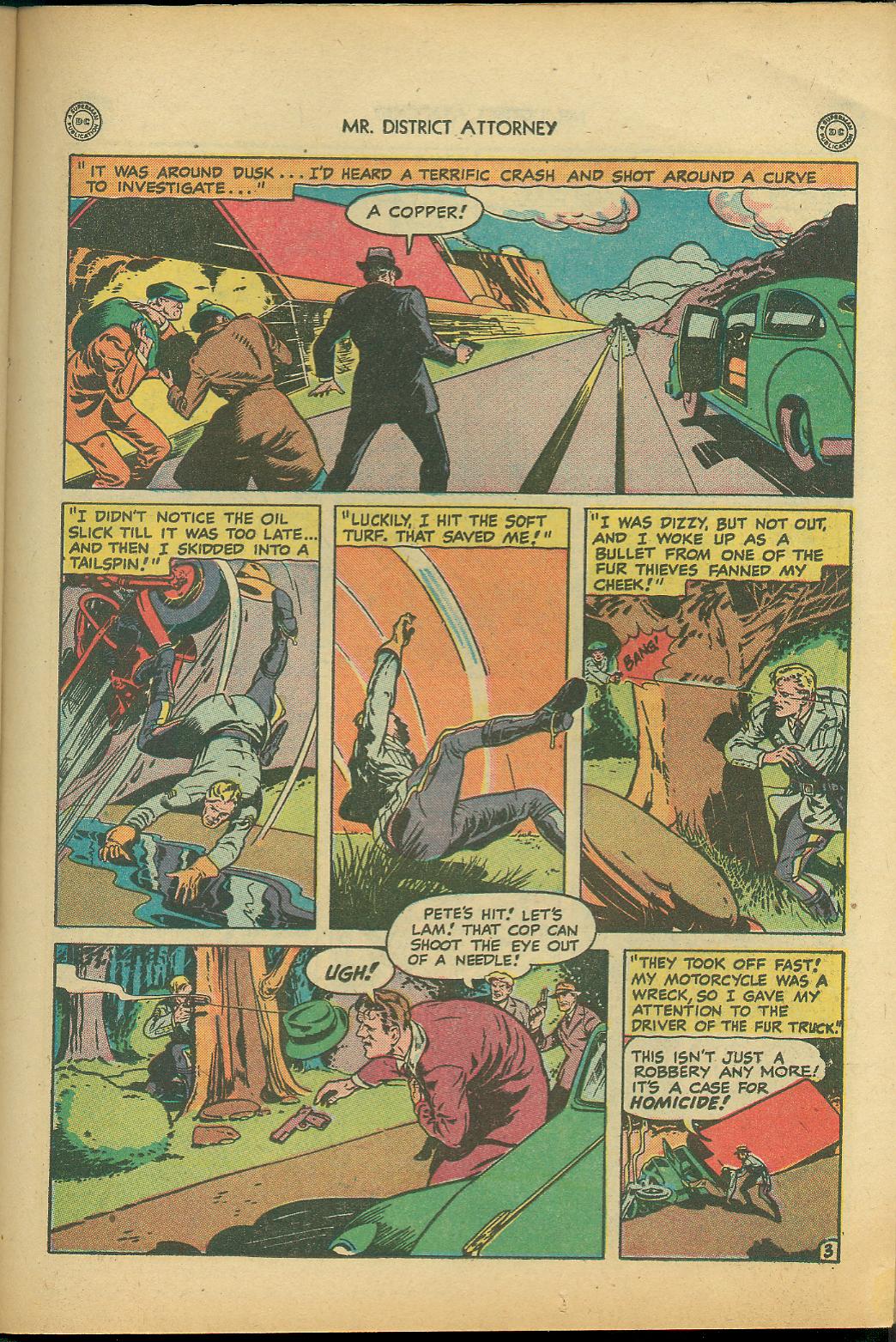 Read online Mr. District Attorney comic -  Issue #3 - 35