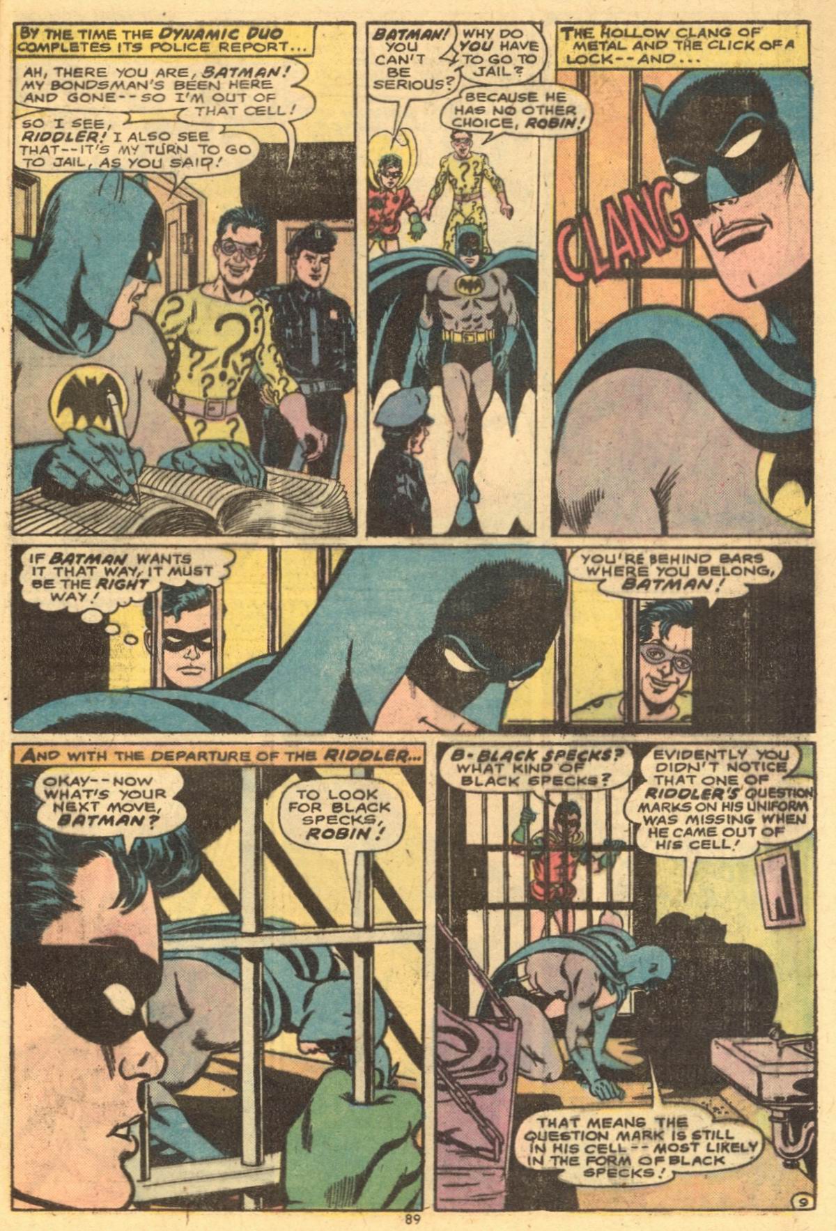 Read online Batman (1940) comic -  Issue #260 - 89