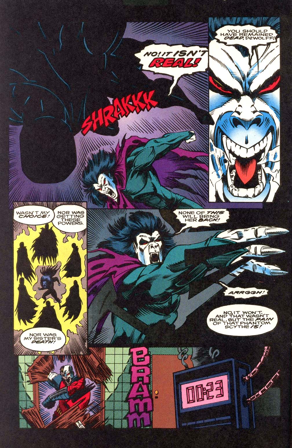 Read online Morbius: The Living Vampire (1992) comic -  Issue #19 - 20