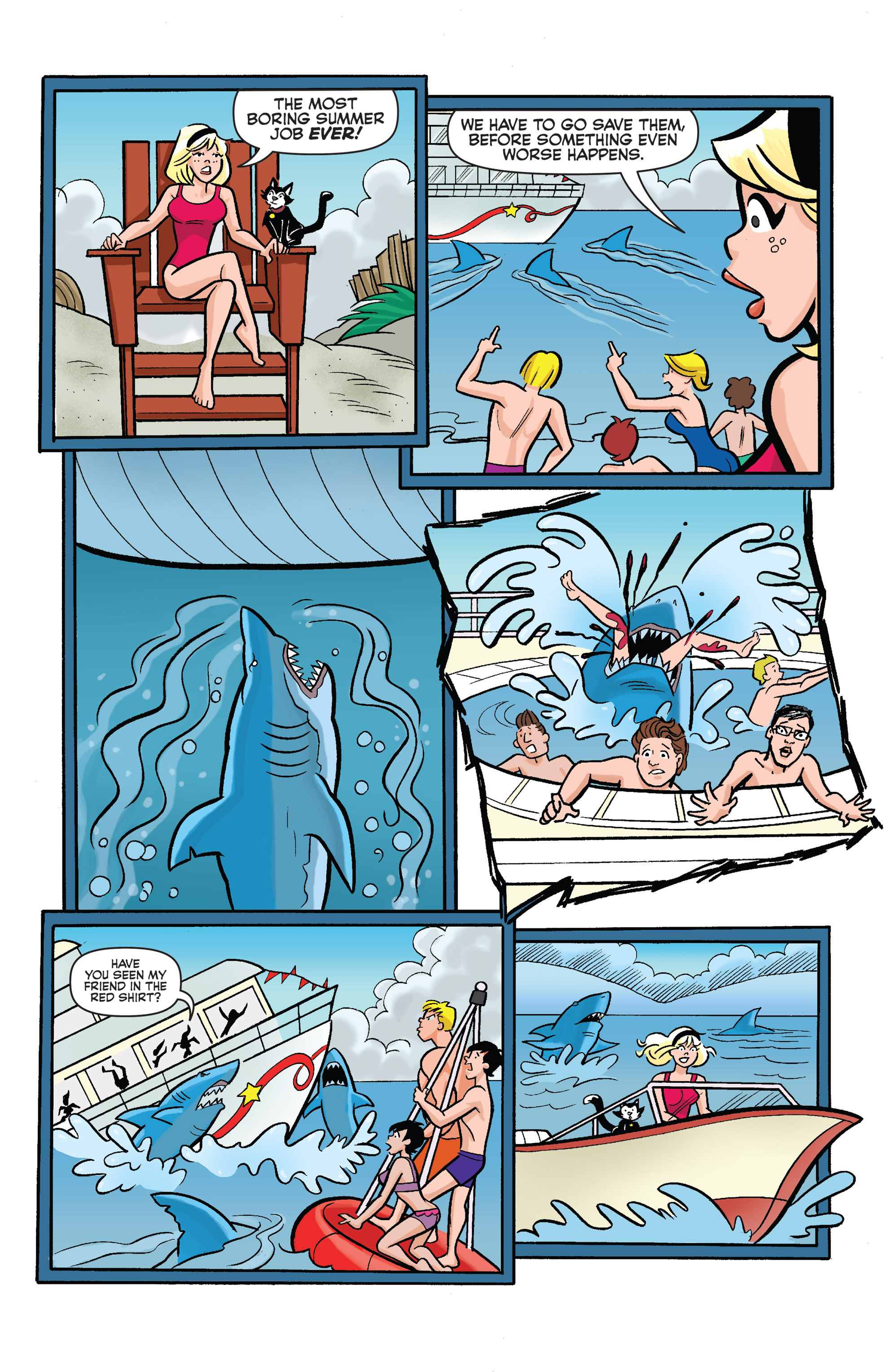 Read online Archie vs. Sharknado comic -  Issue #Archie vs. Sharknado Full - 19