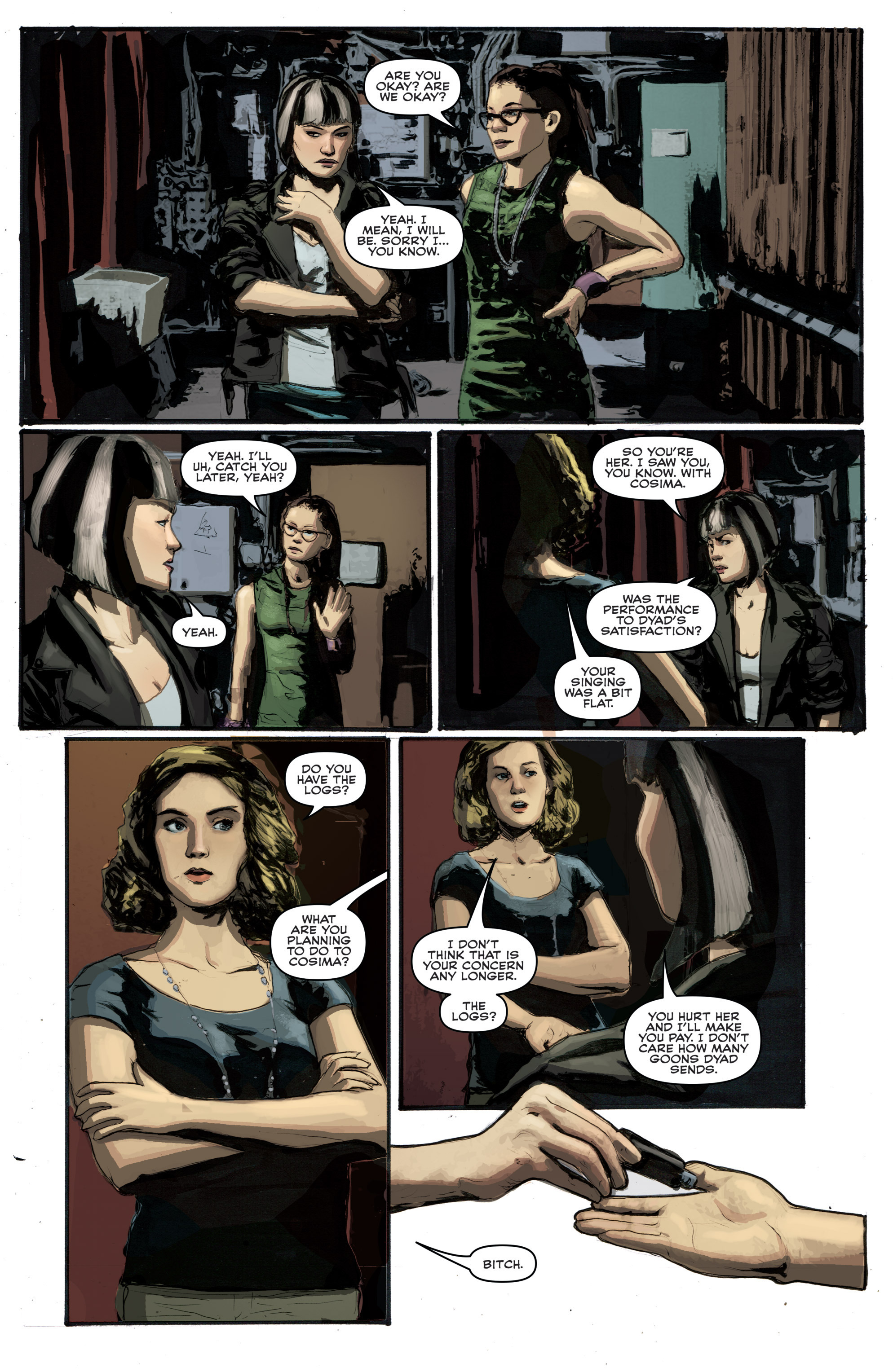 Read online Orphan Black comic -  Issue #4 - 19