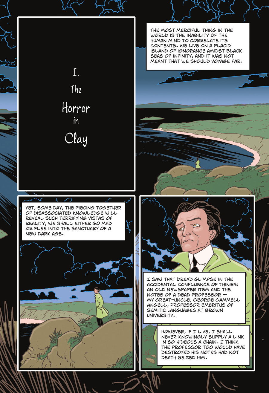 Read online The Lovecraft Anthology comic -  Issue # TPB 1 - 9