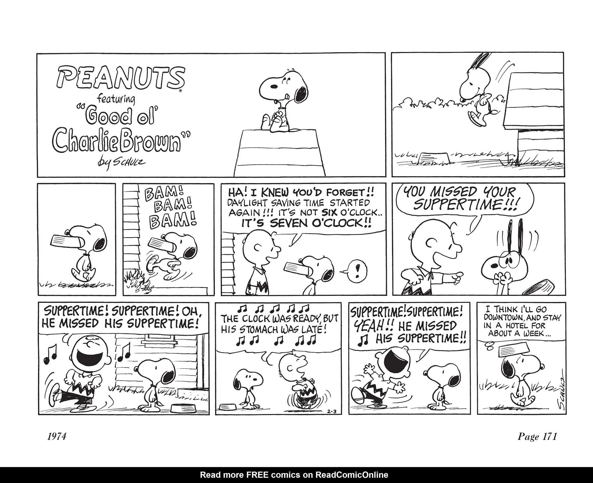 Read online The Complete Peanuts comic -  Issue # TPB 12 - 185