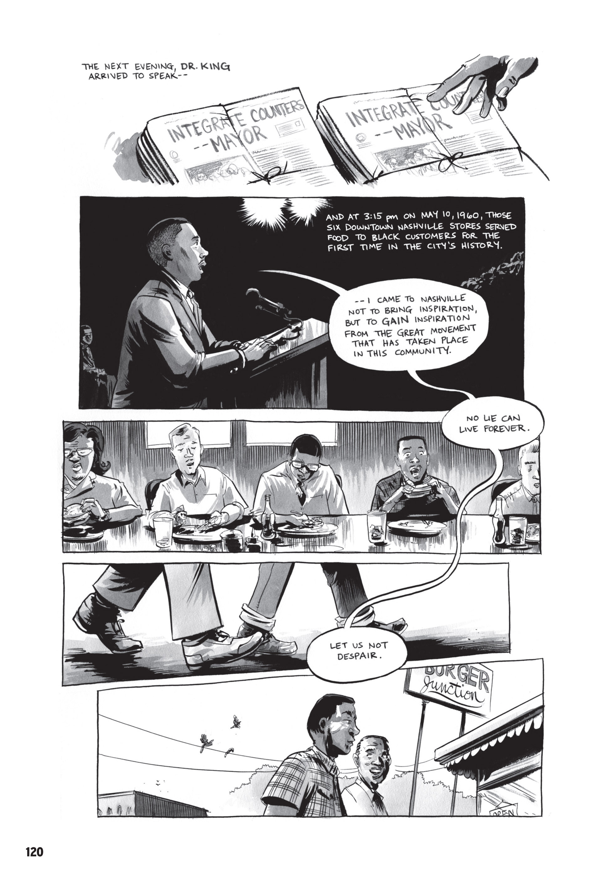 Read online March comic -  Issue #1 - 118