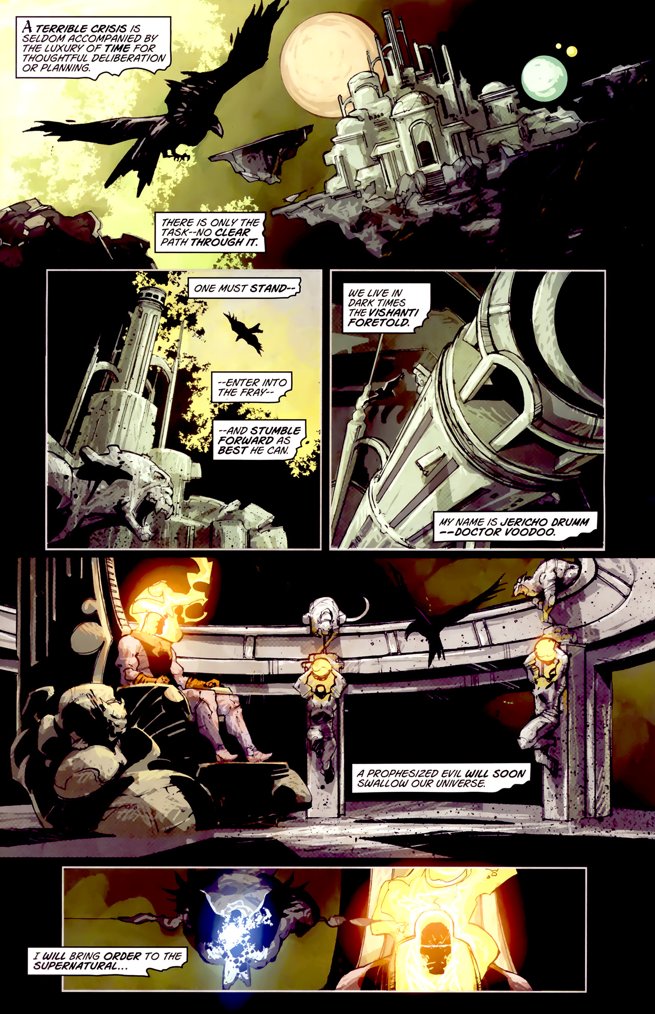 Read online Doctor Voodoo: Avenger of the Supernatural comic -  Issue #1 - 3