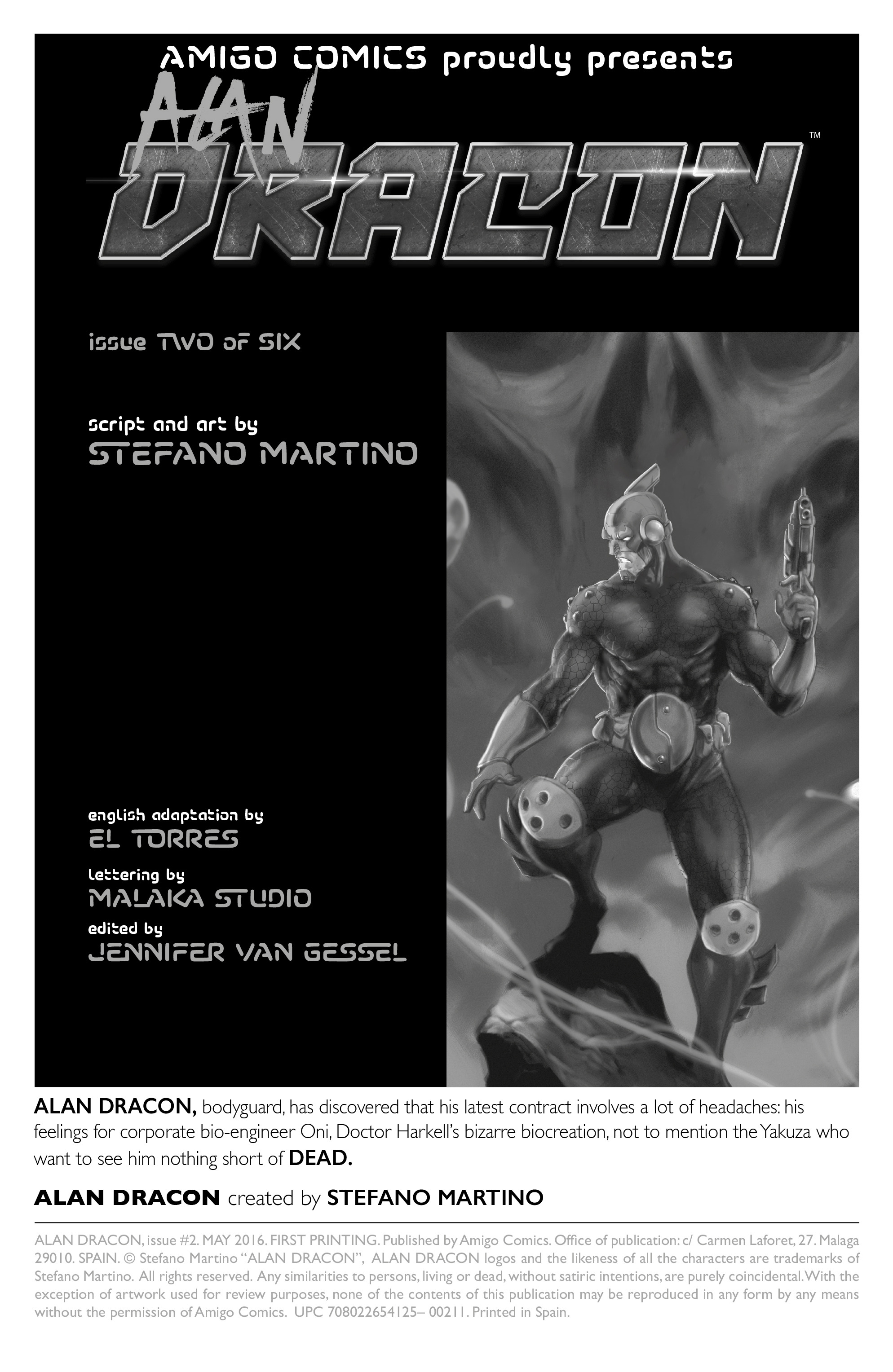 Read online Alan Dracon comic -  Issue #2 - 2