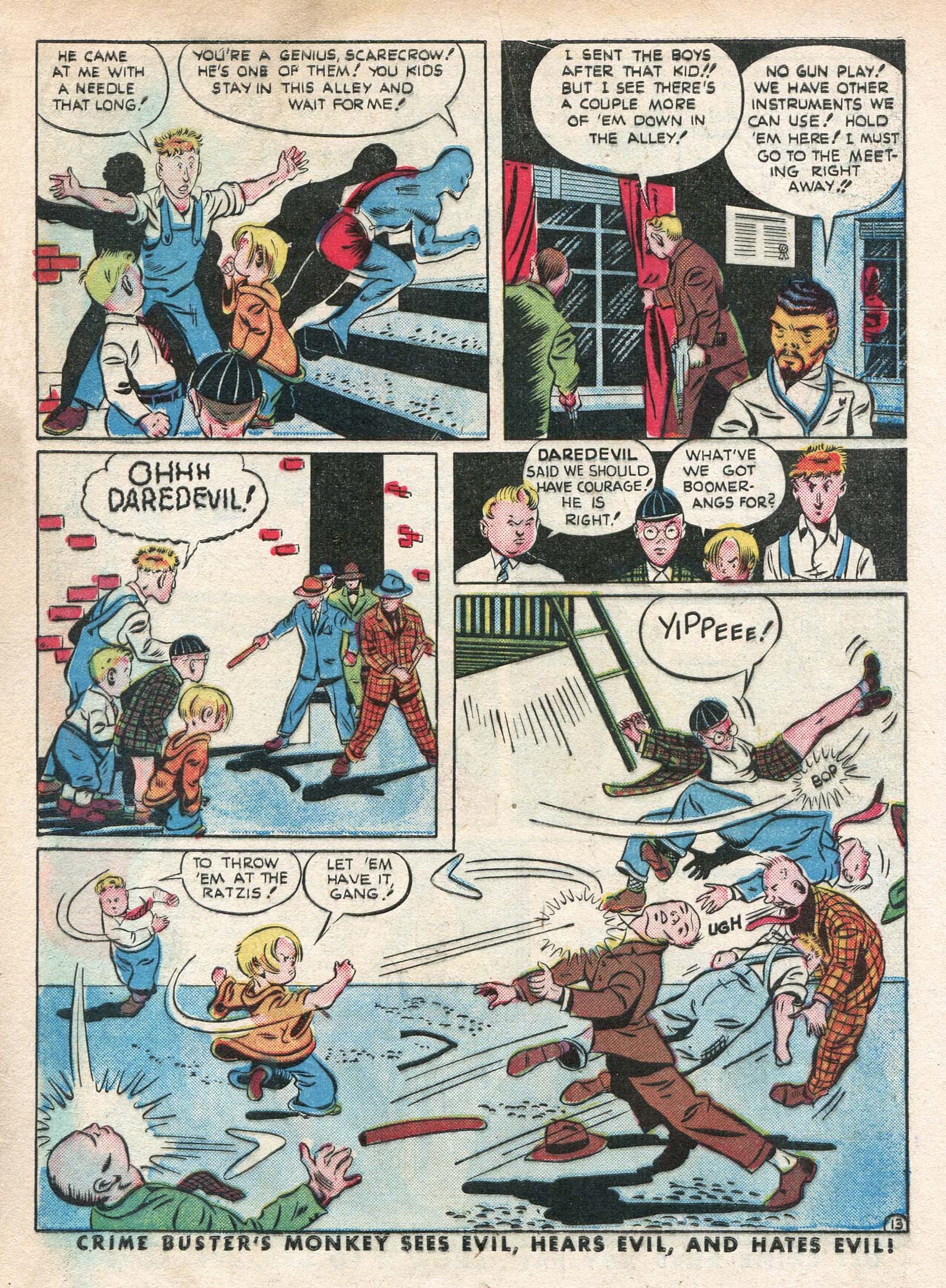 Read online Daredevil (1941) comic -  Issue #13 - 15