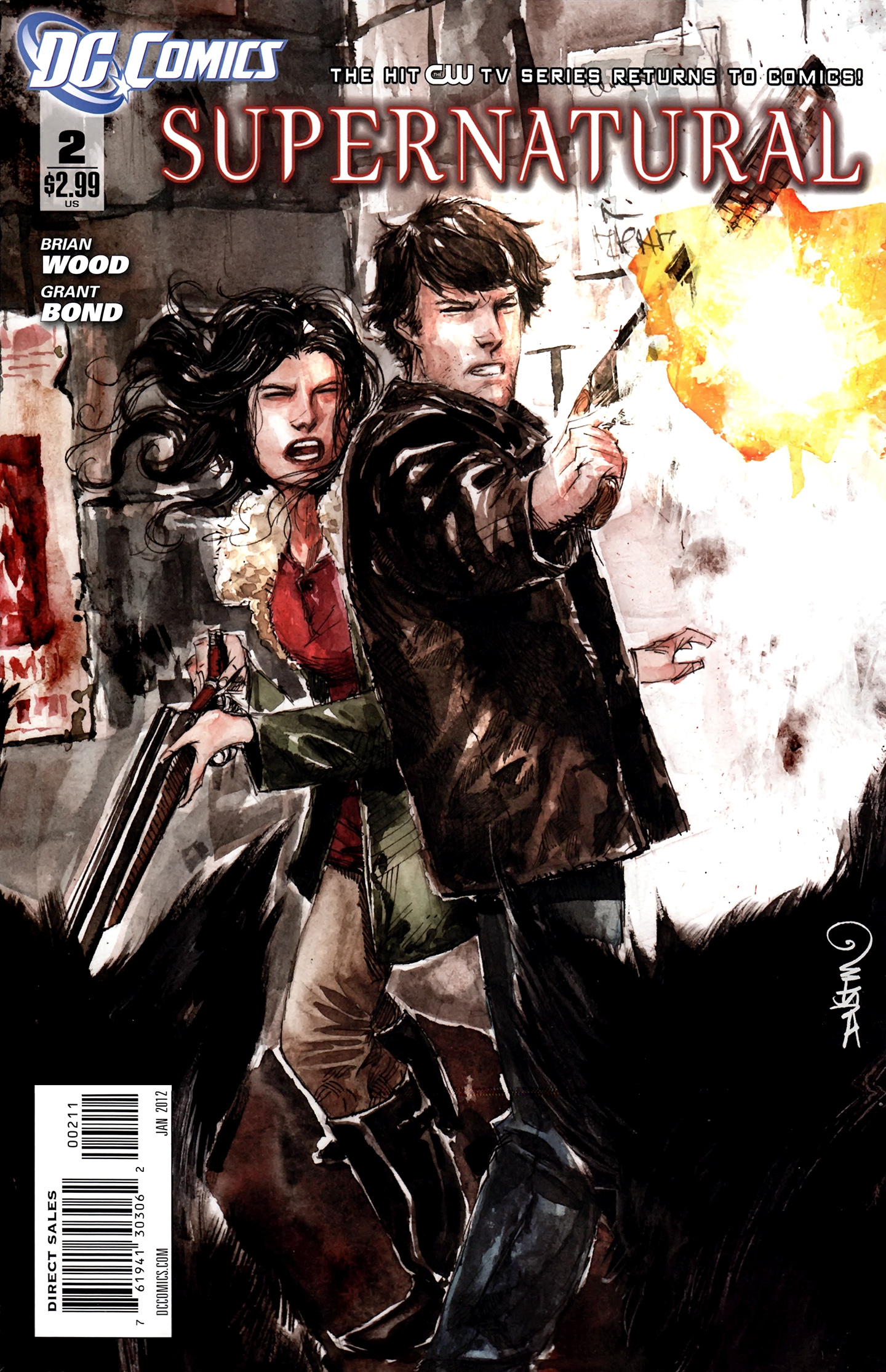 Read online Supernatural comic -  Issue #2 - 1