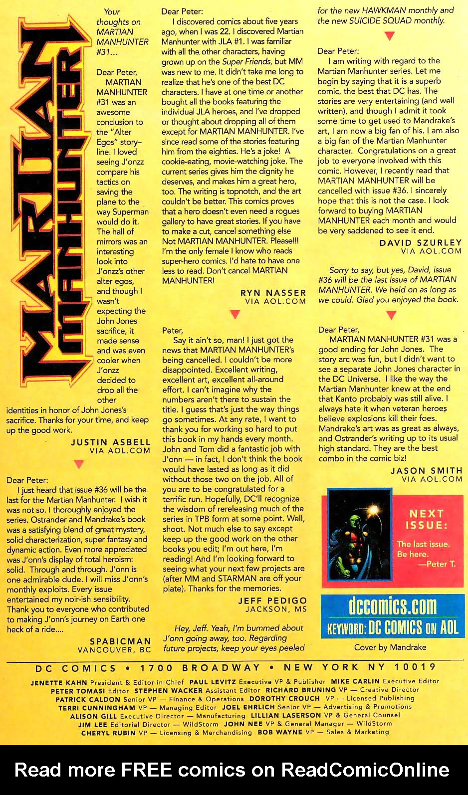 Read online Martian Manhunter (1998) comic -  Issue #35 - 24