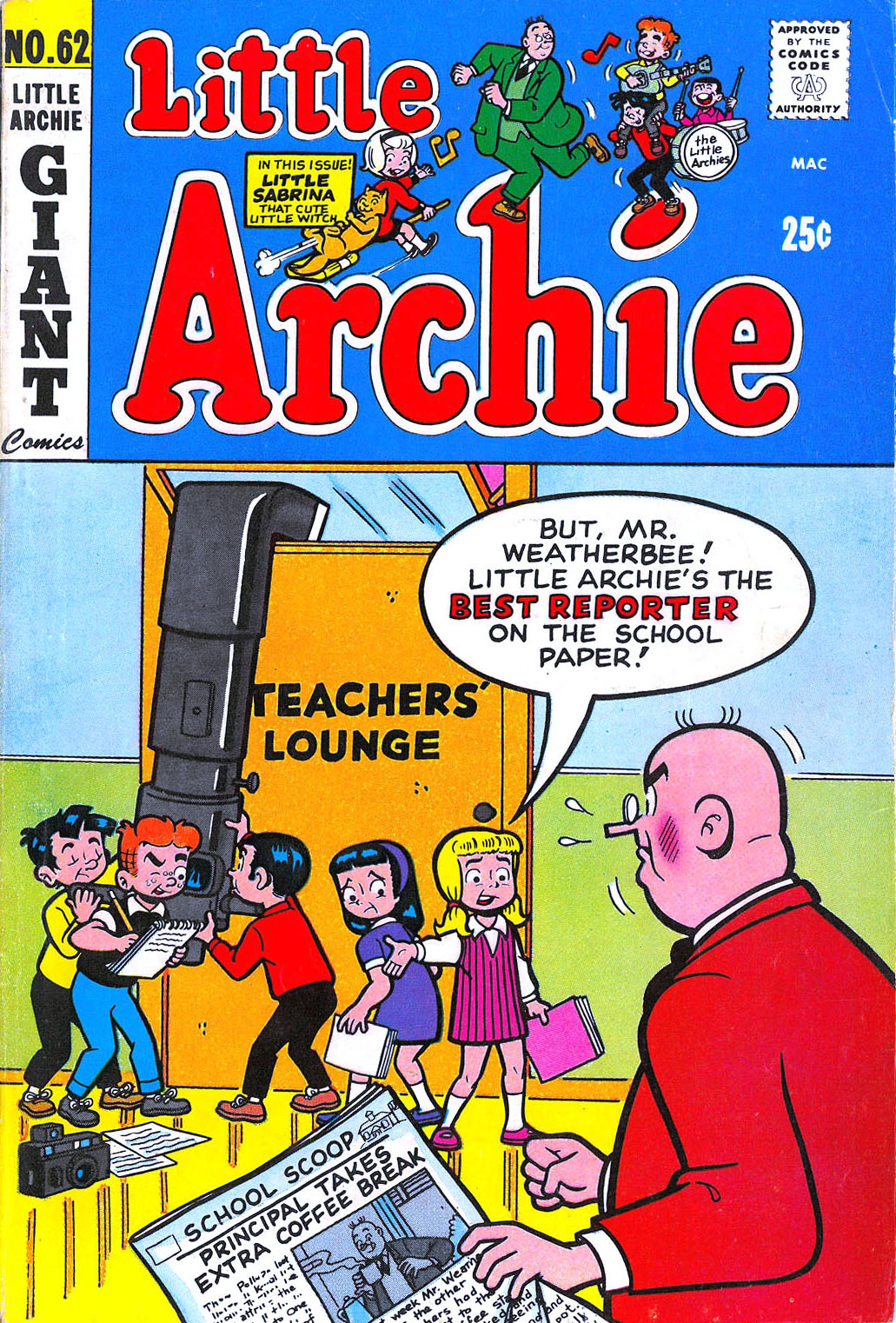 Read online The Adventures of Little Archie comic -  Issue #62 - 1