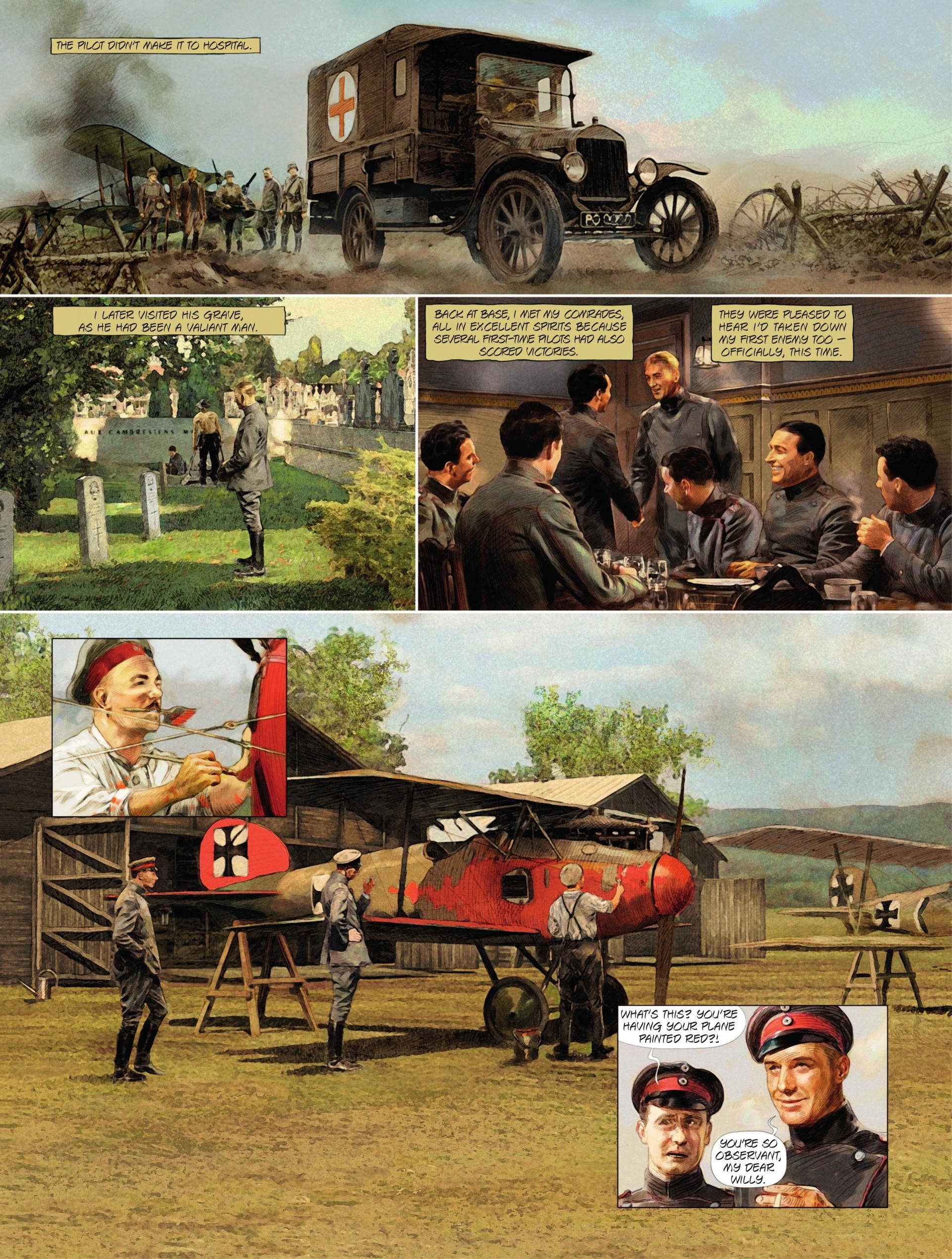 Read online Red Baron comic -  Issue #3 - 32